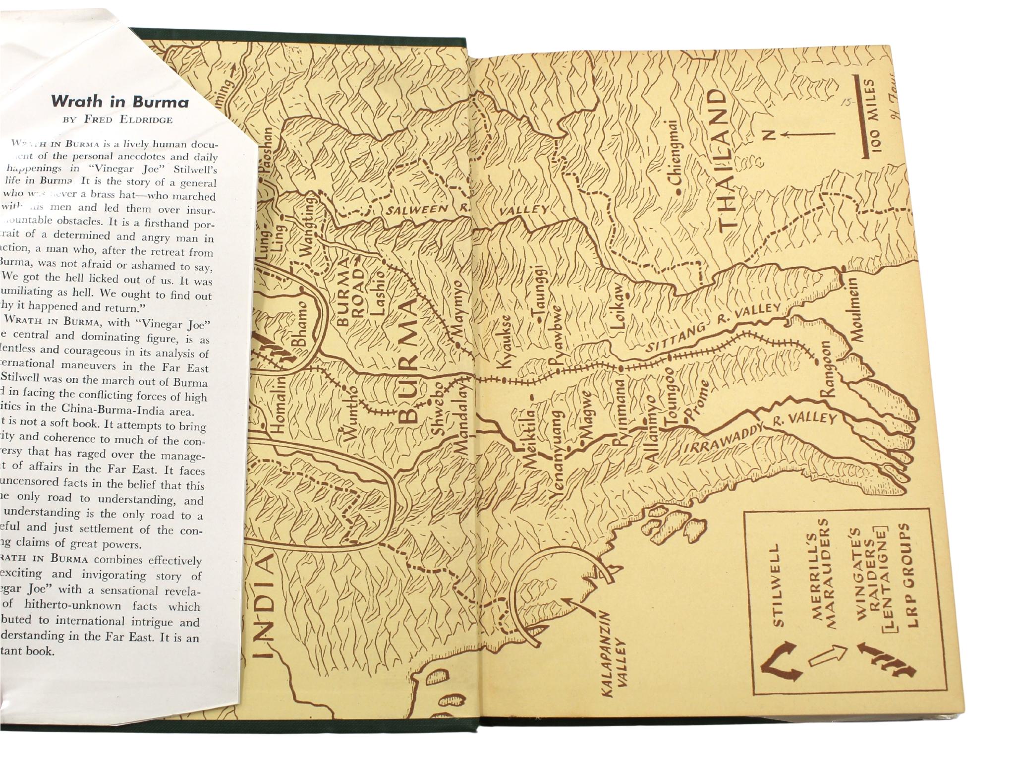 Wrath in Burma by Fred Eldridge, First Edition, In Original Dust Jacket, 1946 4