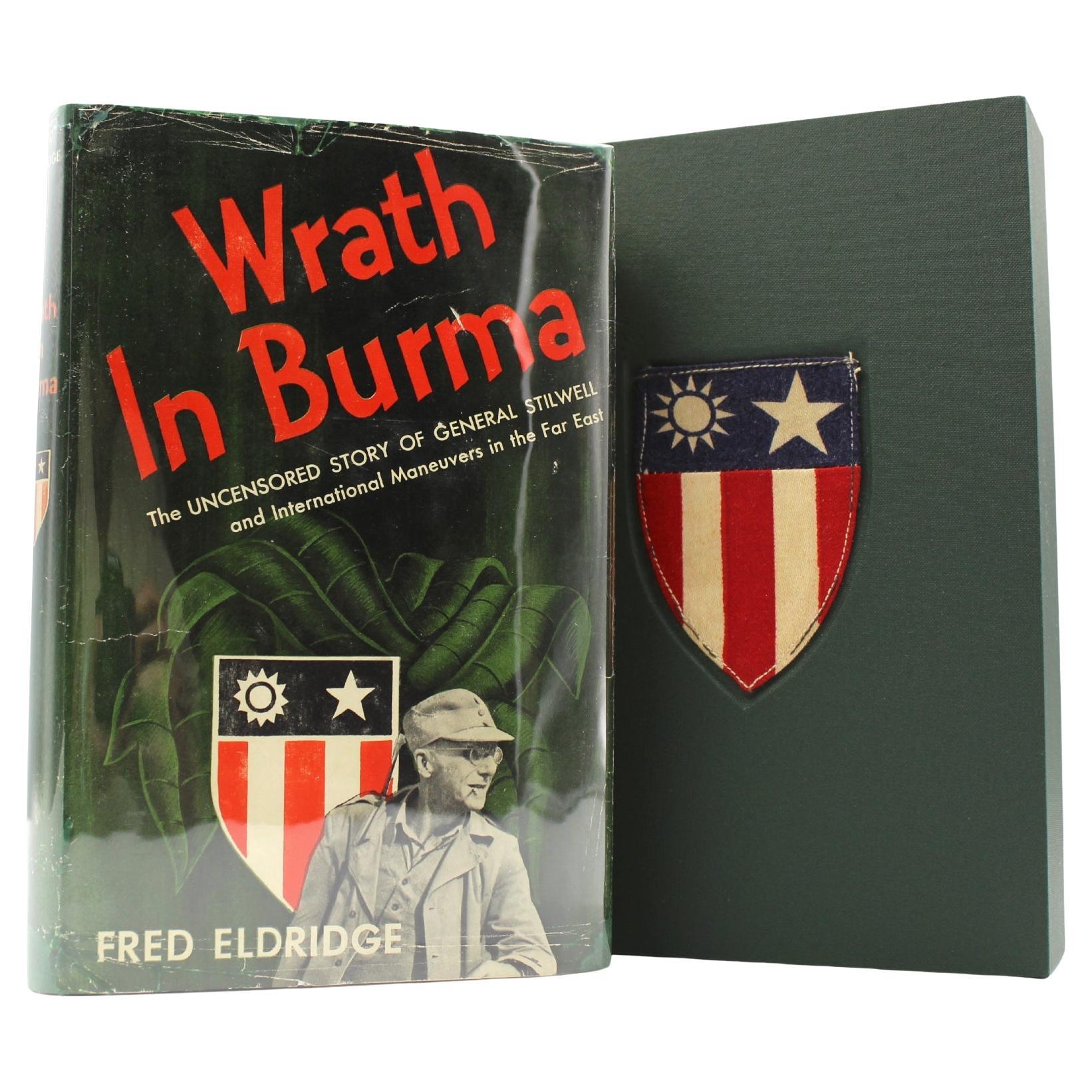Wrath in Burma par Fred Eldridge, première édition, avec housse d'origine, 1946