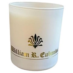 WRE Signature Candle in Indochine Fragrance, White Matte Glass