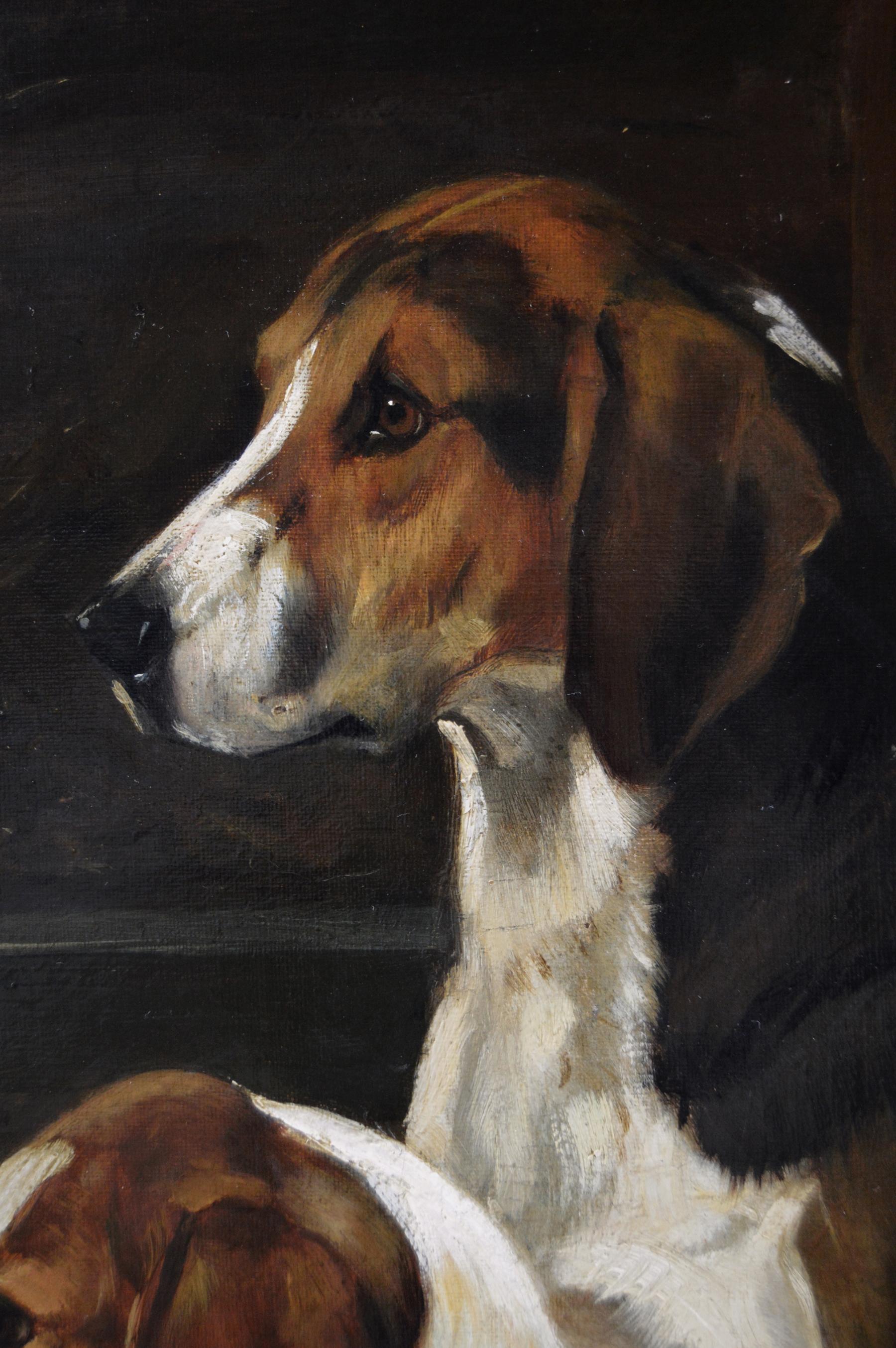 foxhound painting