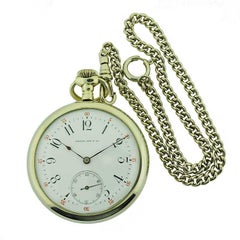Wright, Kay & Co. by Agassiz with Unusual Exhibition Back and Breguet Numerals