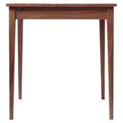 Table d'appoint Wrights, table d'appoint Shakers en noyer Moderns