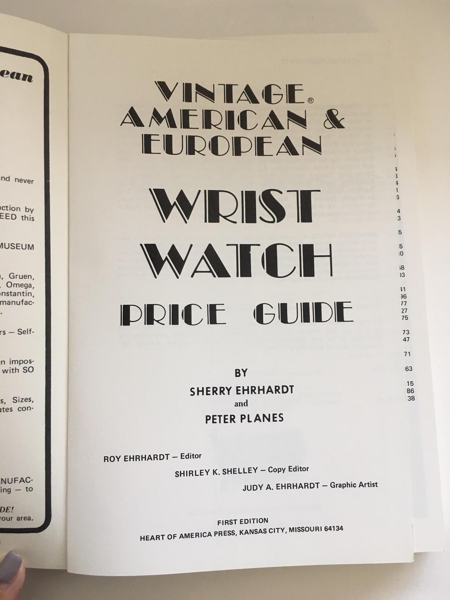 Black Wrist Watches- Vintage American & European  For Sale