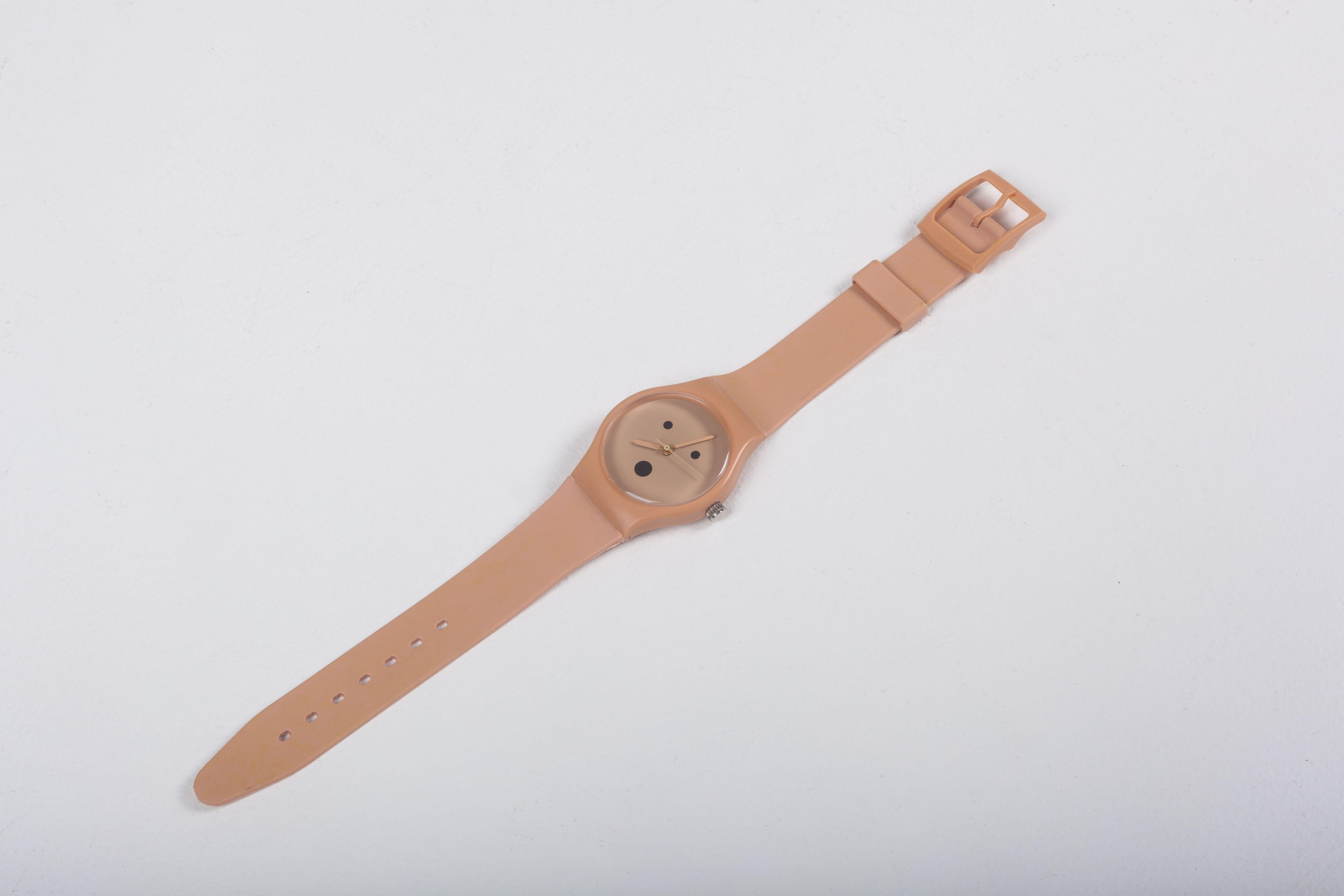 Wristwatch “Ollo” by Museo Alchimia Alessandro Mendini, Italy, 1990 In Excellent Condition For Sale In Chicago, IL