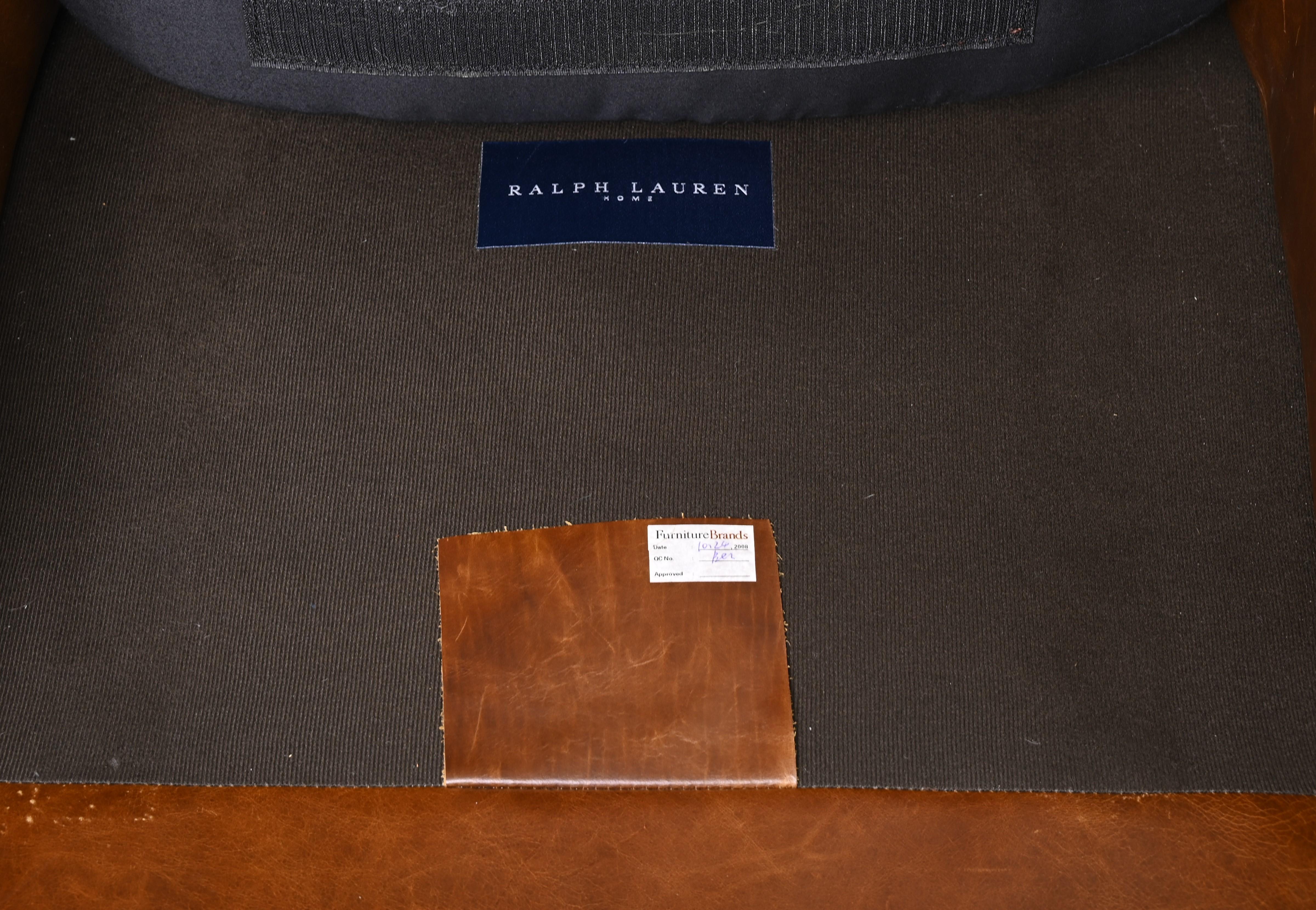 Writers Chair and Ottoman by Ralph Lauren, 20th Century 12