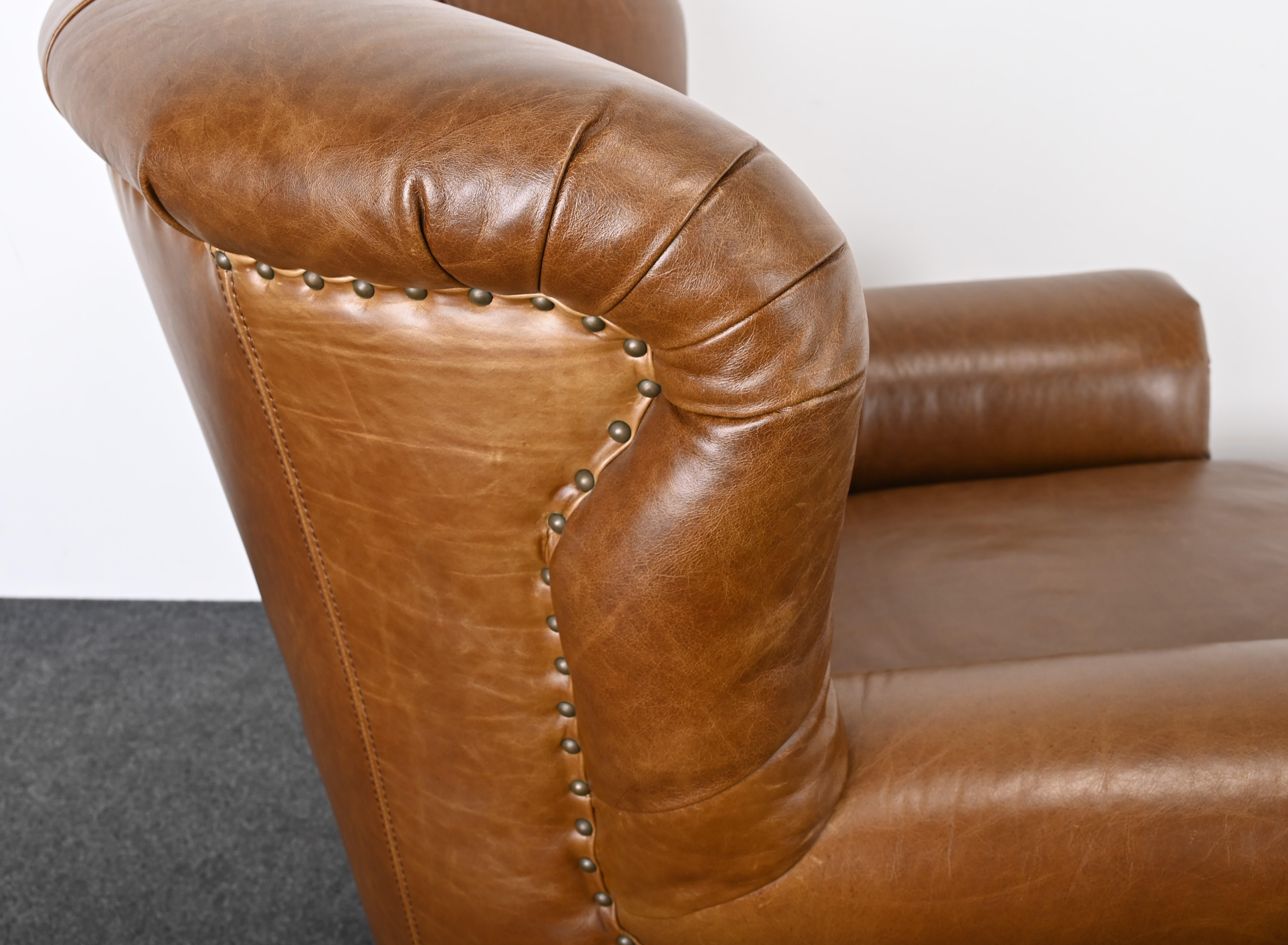 Writers Chair and Ottoman by Ralph Lauren, 20th Century 2