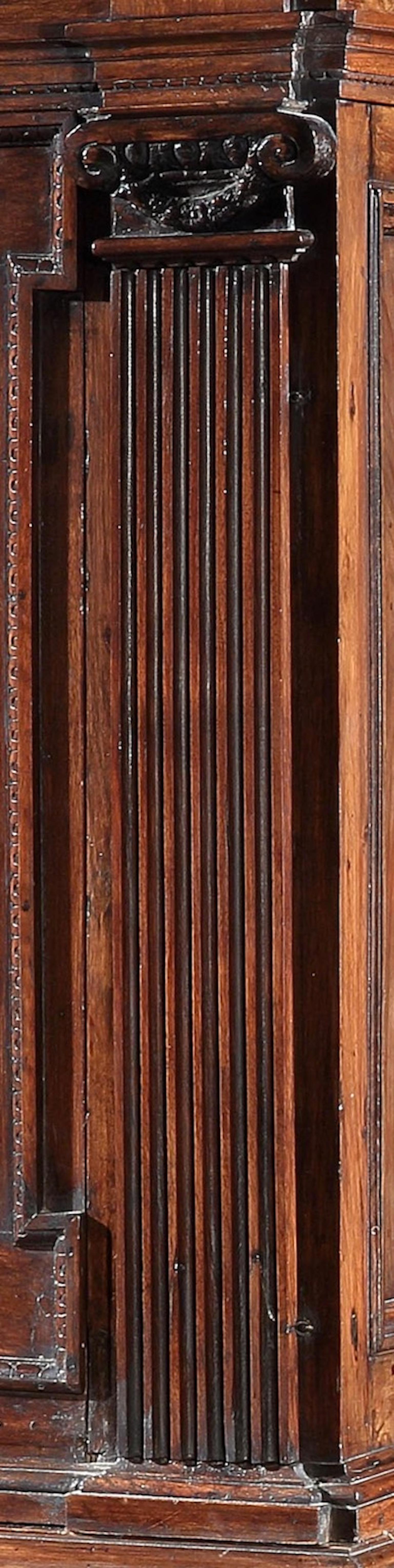 Writing Cabinet Scrittoio Escritoire Desk Walnut Italy Florence Renaissance For Sale 1