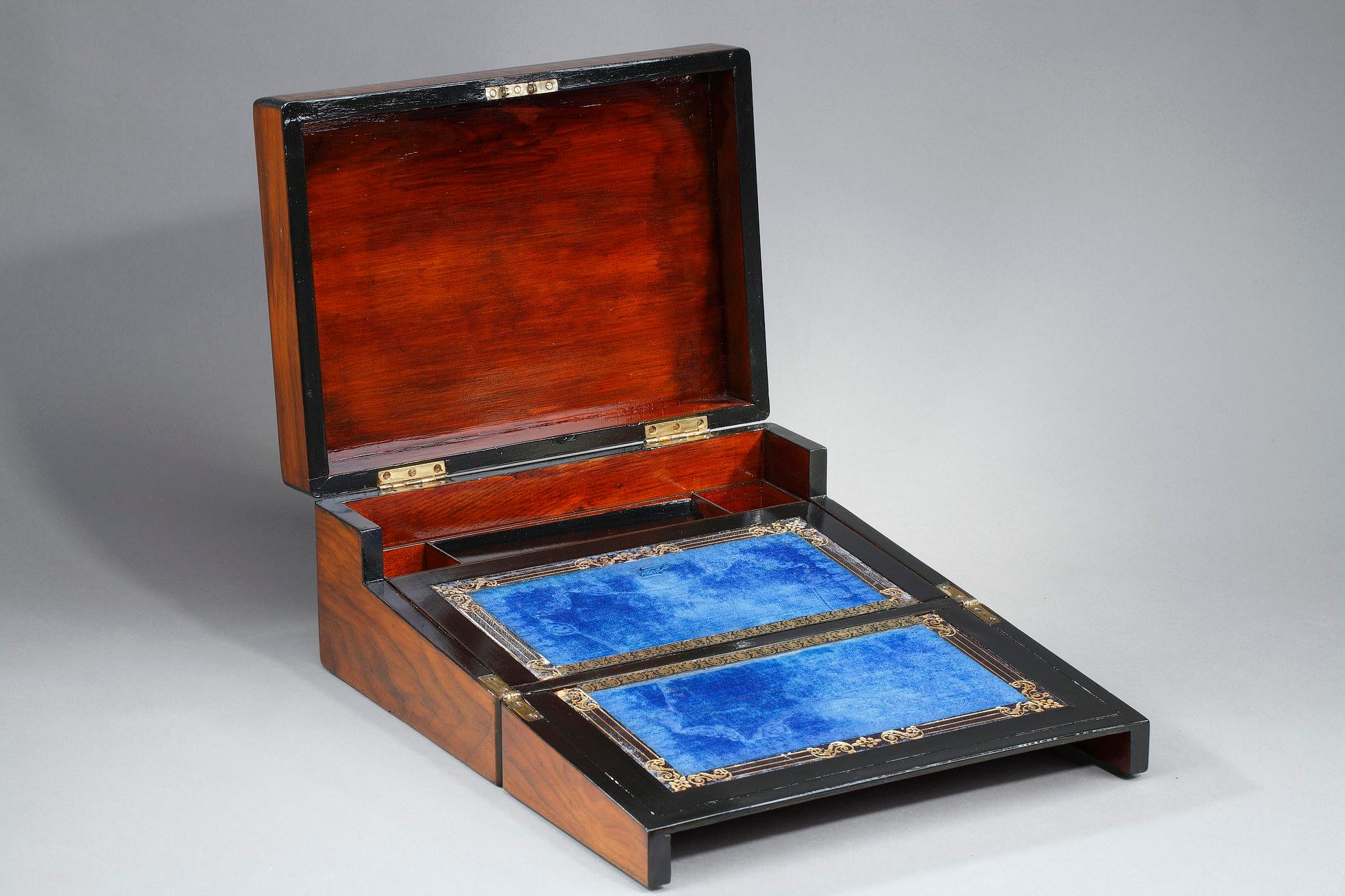 Writing Case in Marquetry, 19th Century 9