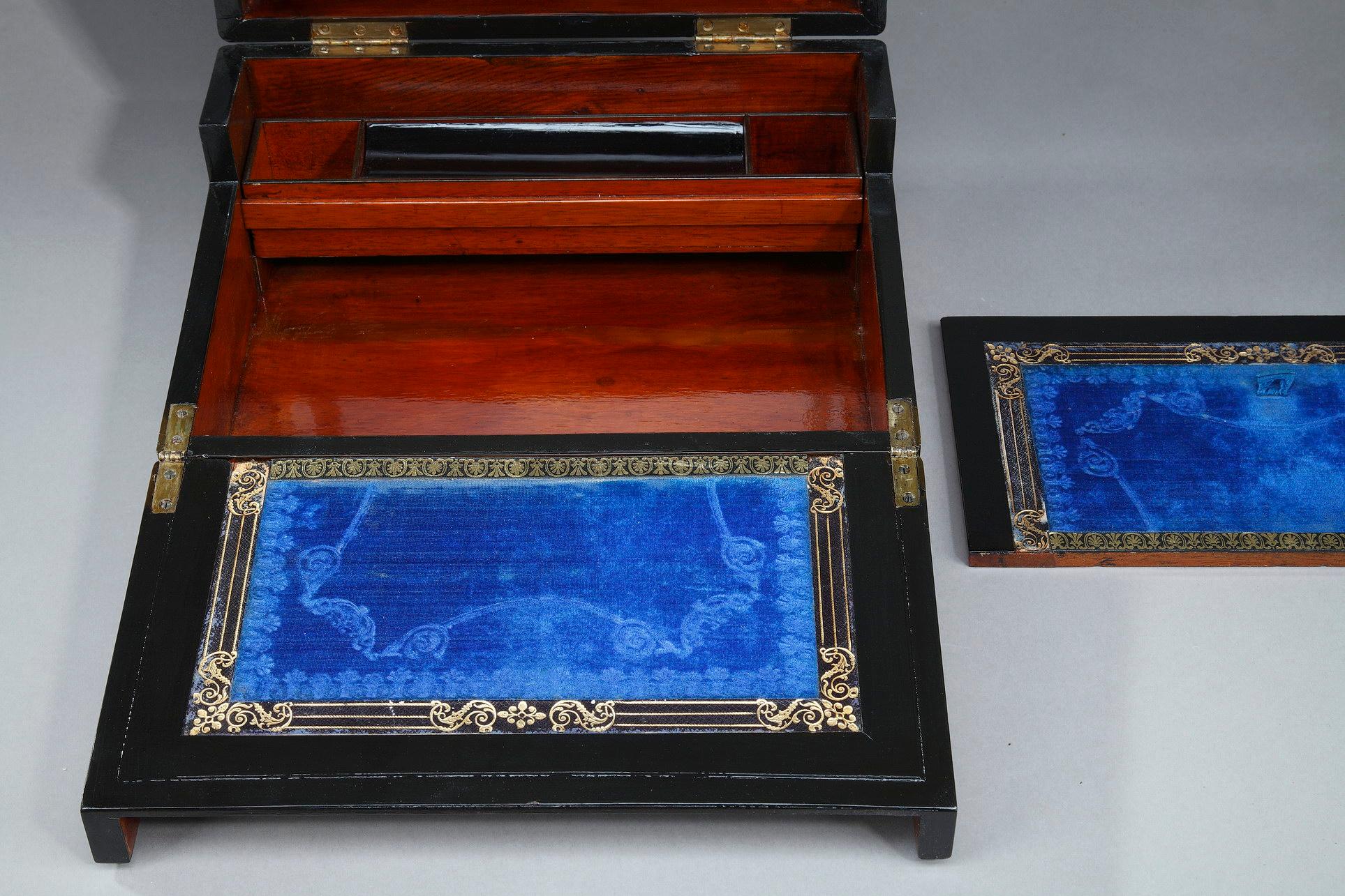 Writing Case in Marquetry, 19th Century 11