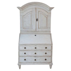 Armoire à écrire d'environ 1800 en pin, Suède