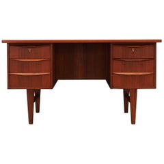 Writing Desk 1960-1970 Teak Vintage Retro