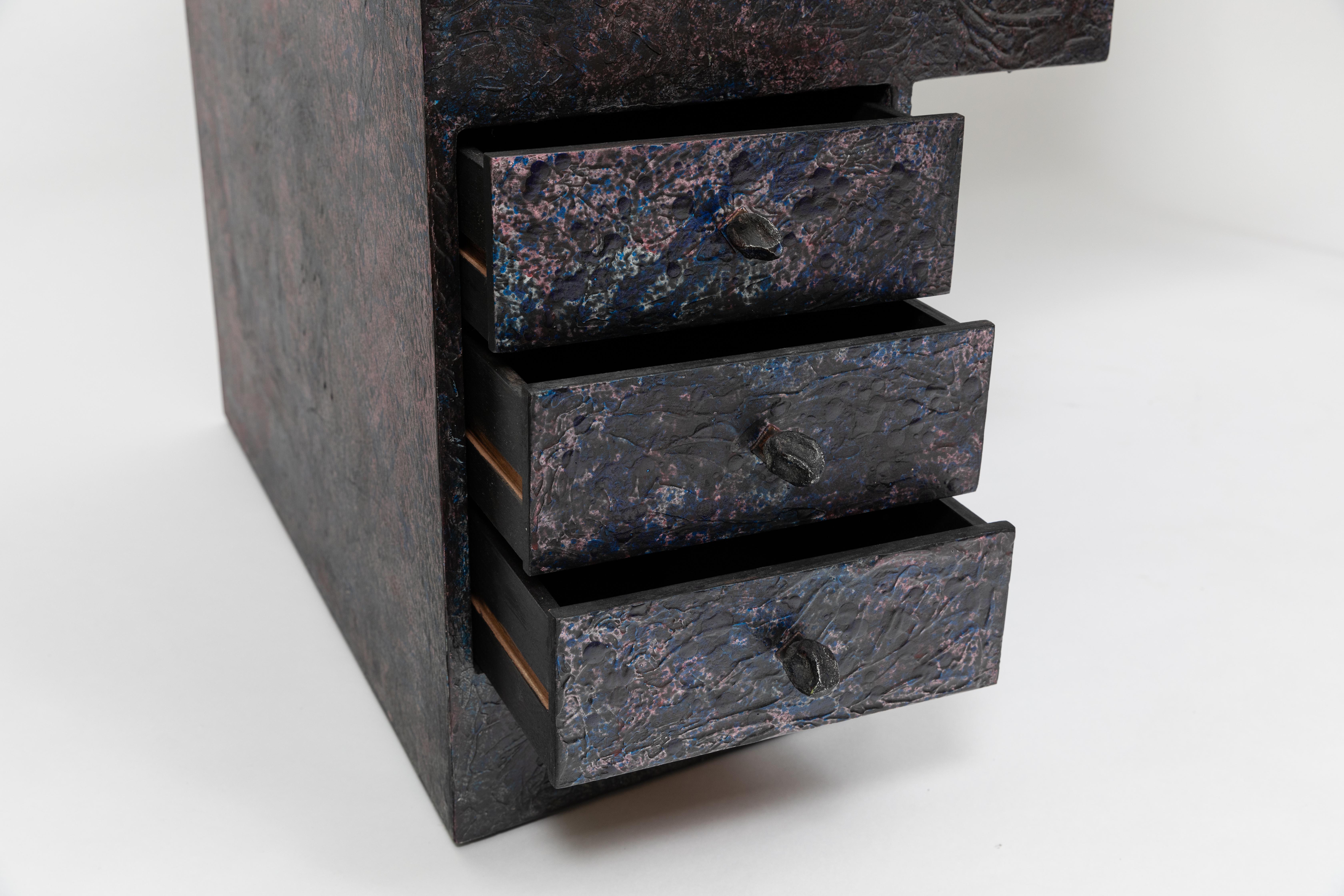 Unique Postmodern Writing Desk by Bohuslav Horák for Anthologie Quartett, 1990 For Sale 4