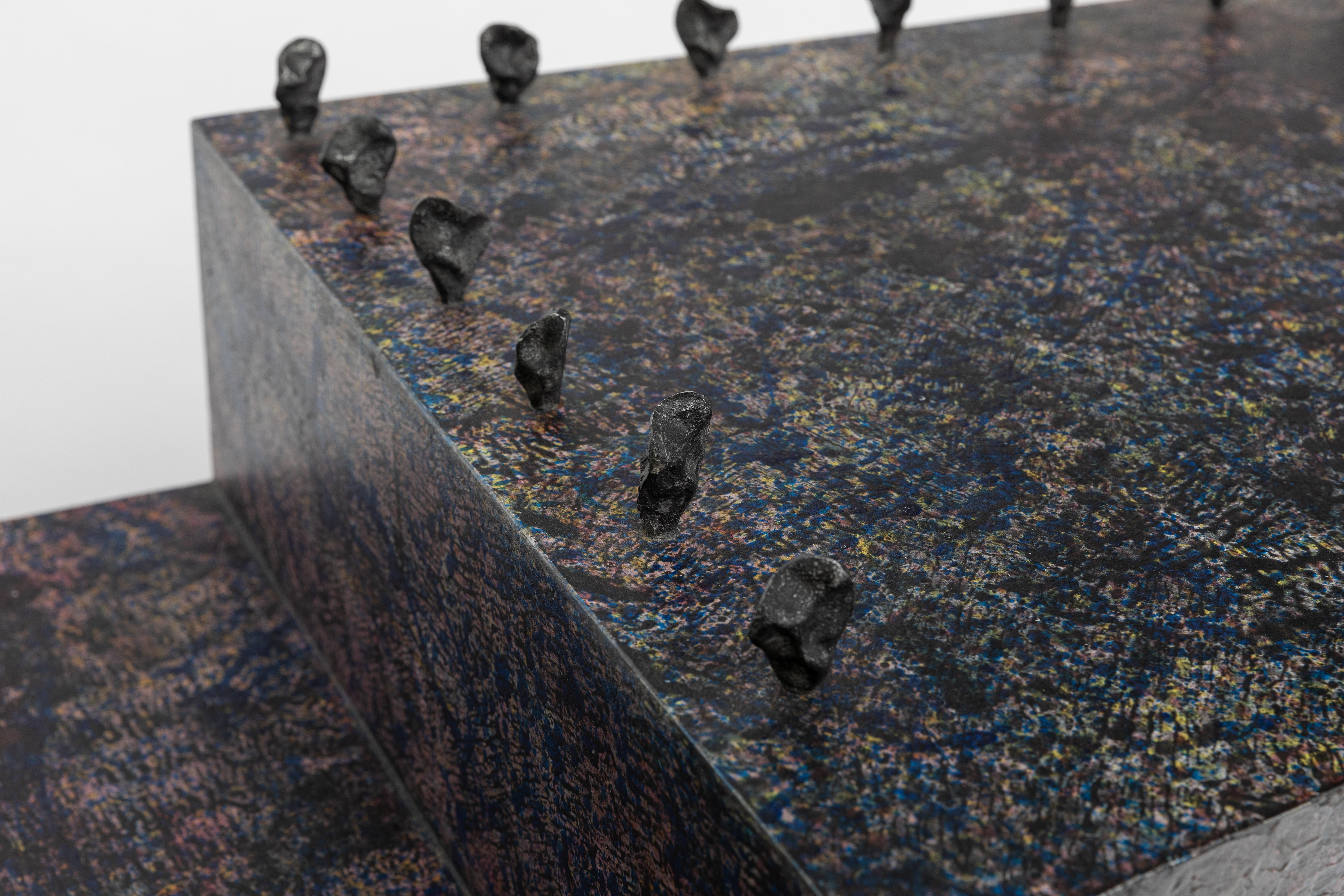 Unique Postmodern Writing Desk by Bohuslav Horák for Anthologie Quartett, 1990 For Sale 1