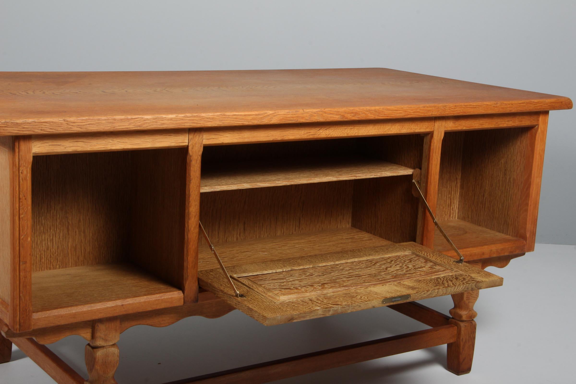 Late 20th Century Writing Desk by Henry Kjærnulf For Sale