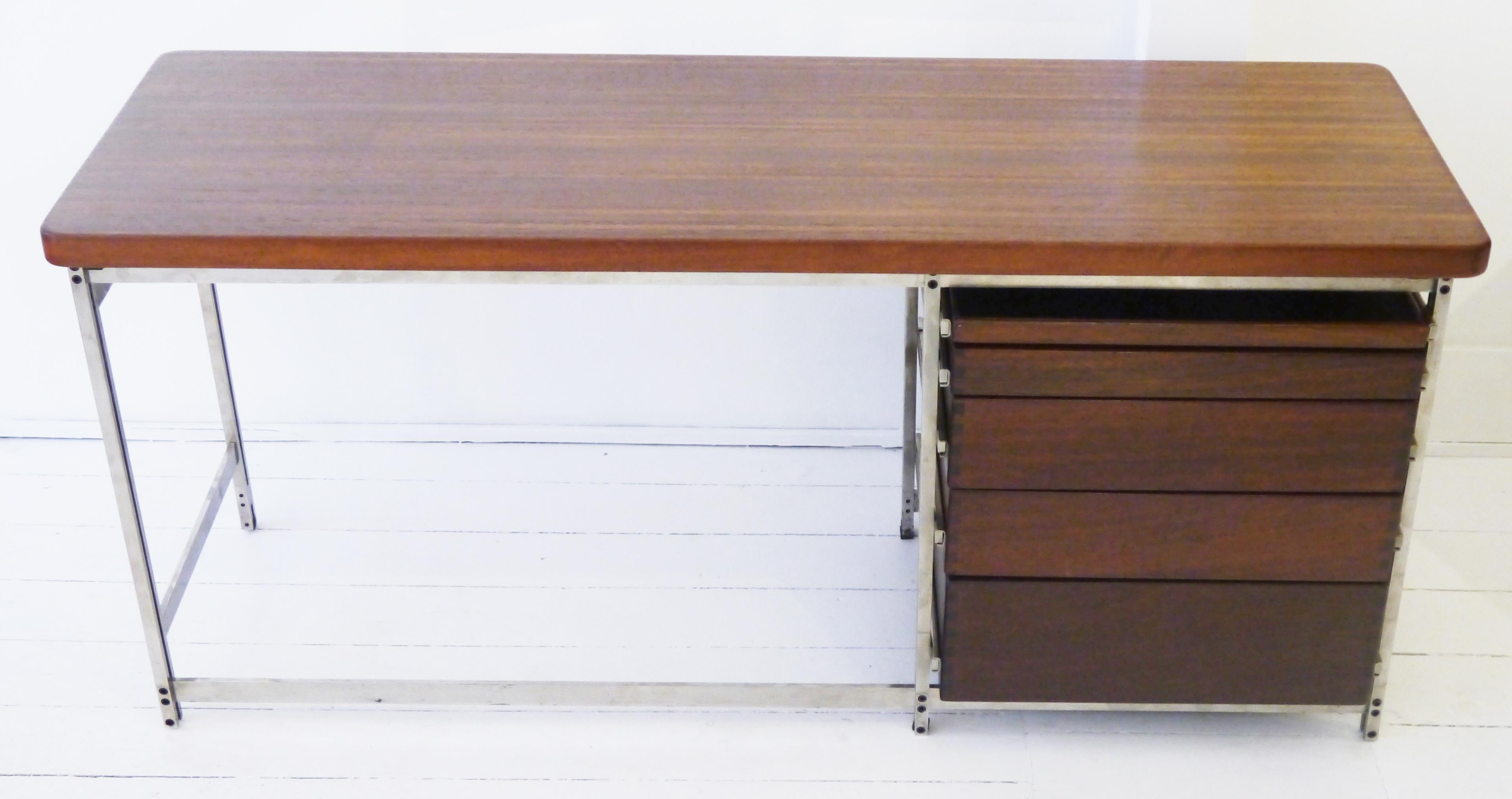 Writing Desk by Jules Wabbes for Foncolin in 1957 2