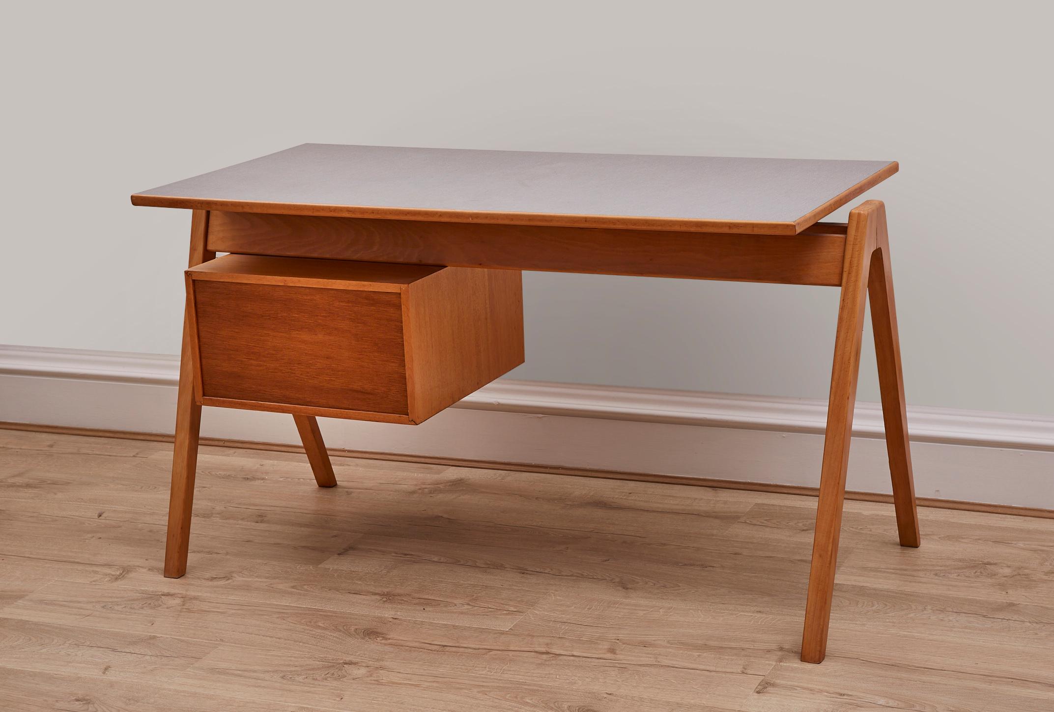 Writing Desk by Robin Day For Hillie. 1950's  1