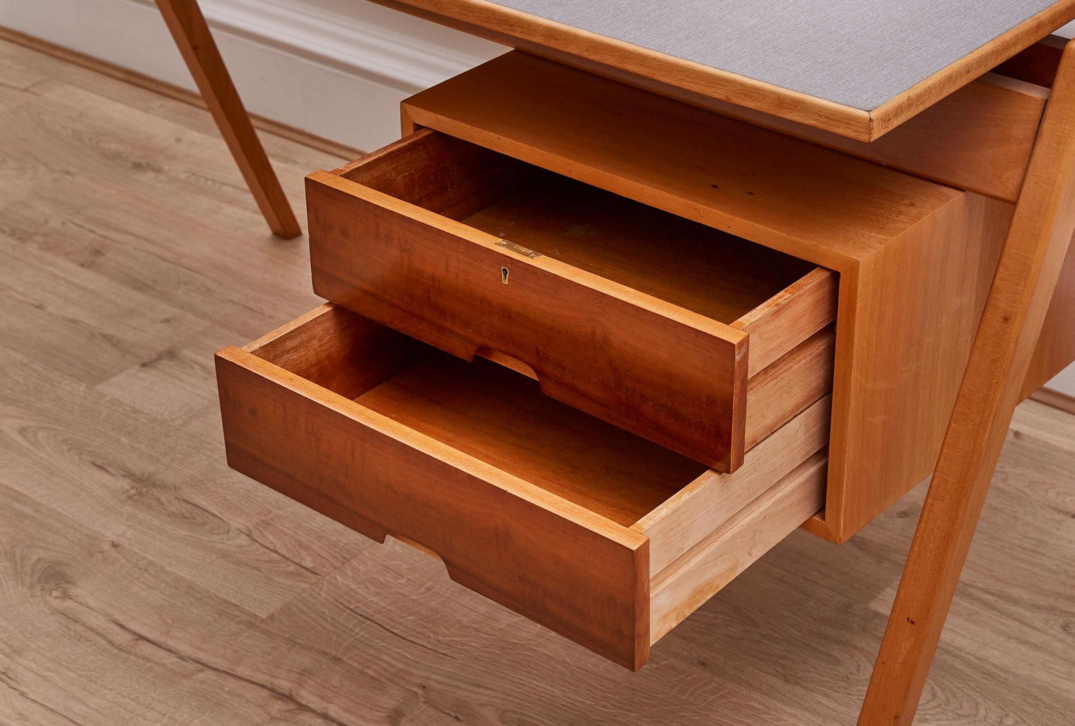 Writing Desk by Robin Day For Hillie. 1950's  2