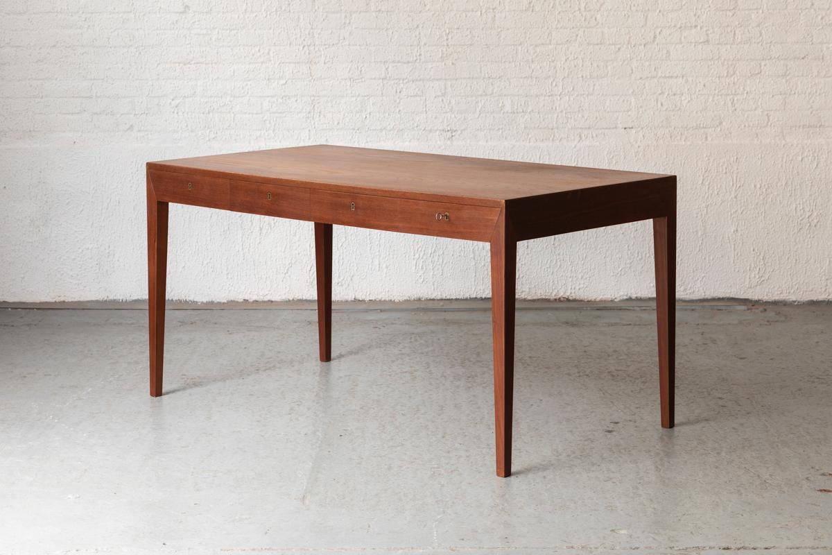 Severin Hansen Writing Desk for Haslev, Denmark, 1960s 9