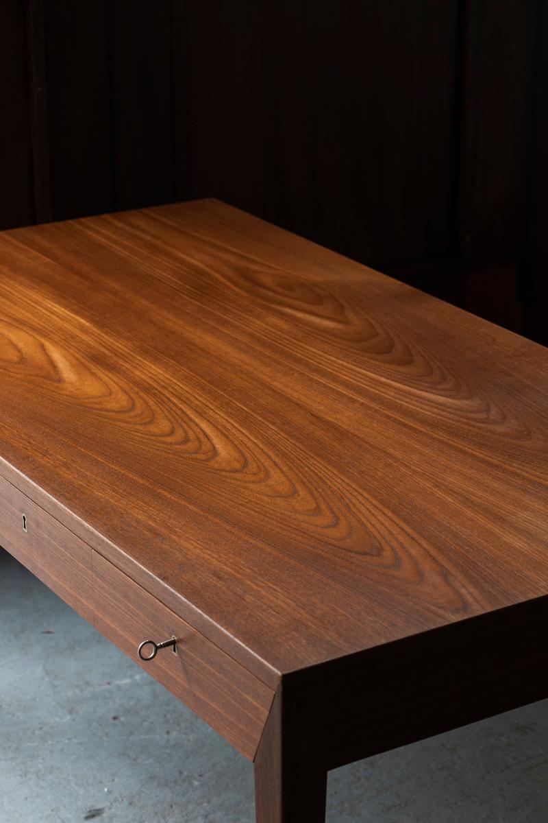 Severin Hansen Writing Desk for Haslev, Denmark, 1960s In Good Condition In Antwerpen, BE