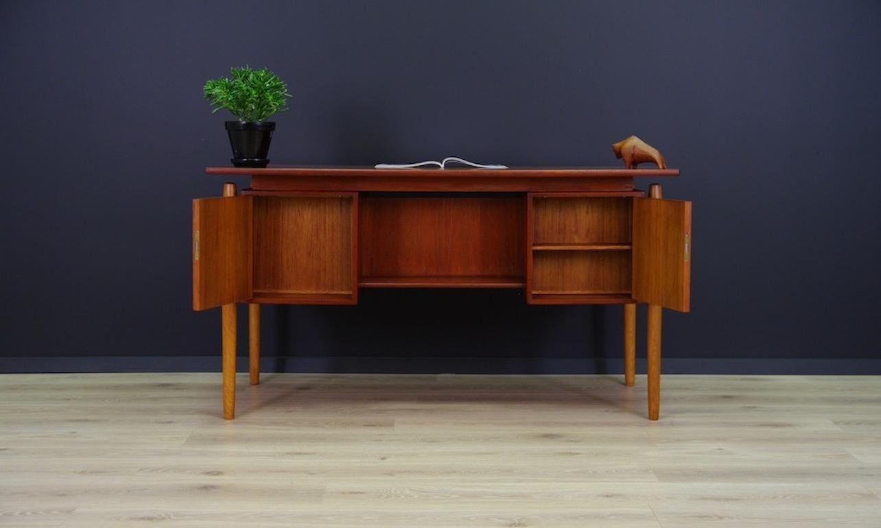 Writing Desk Danish Design Classic Teak Vintage 7