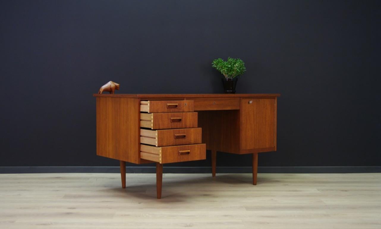 Late 20th Century Writing Desk Danish Design Minimalistic Retro