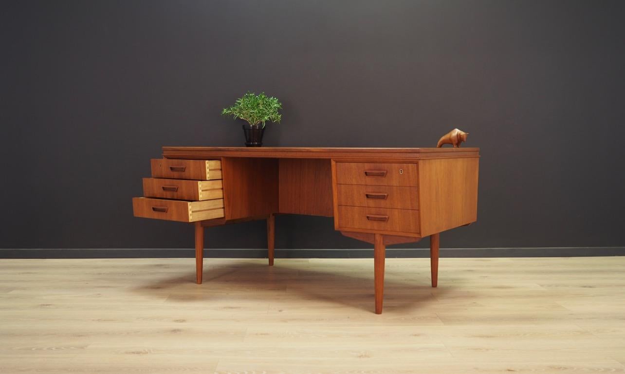 Writing Desk Danish Design Retro Teak Vintage 2