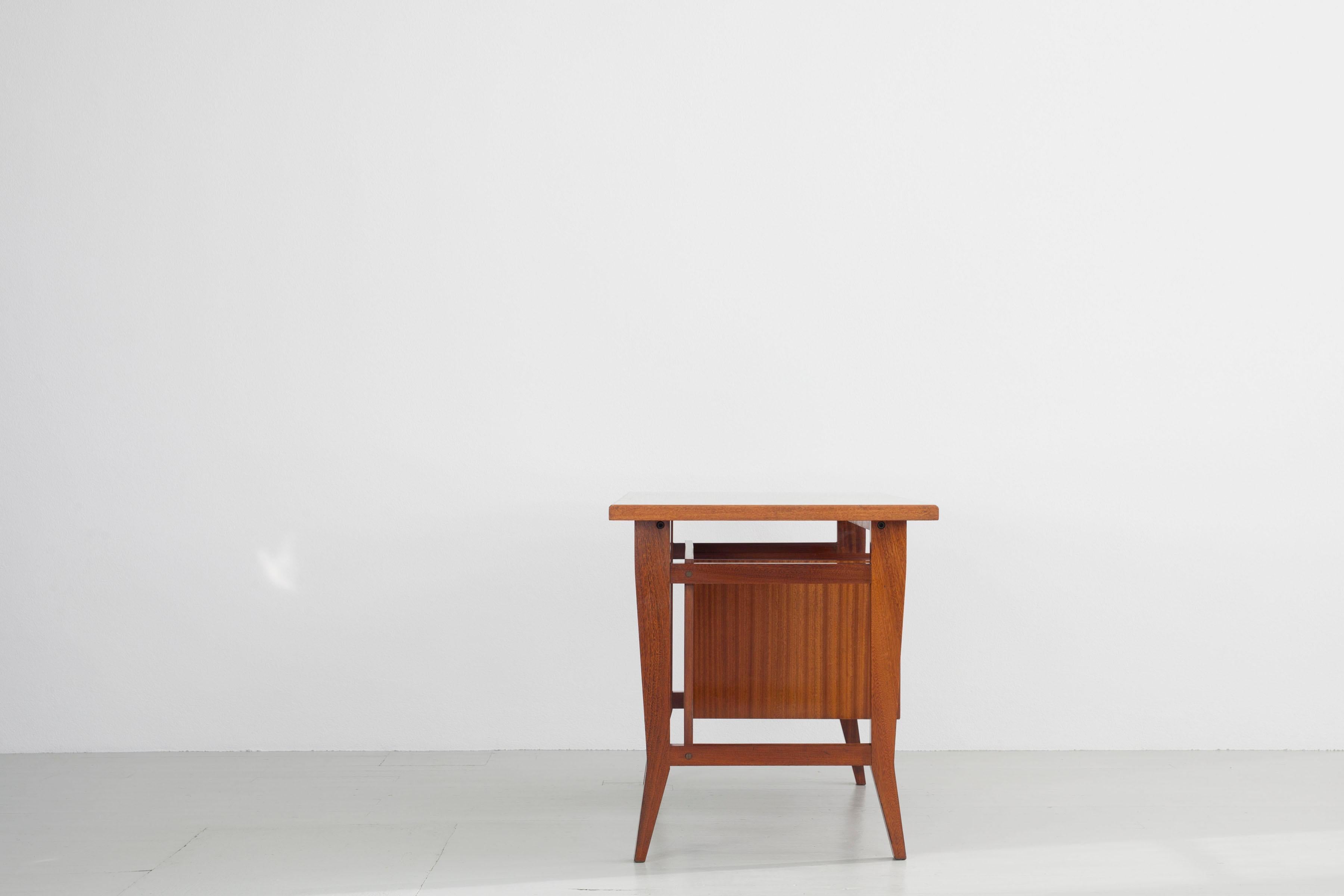 Mid-Century Modern Writing Desk Designed by Gio Ponti / Scirolli, Italy, 1960s