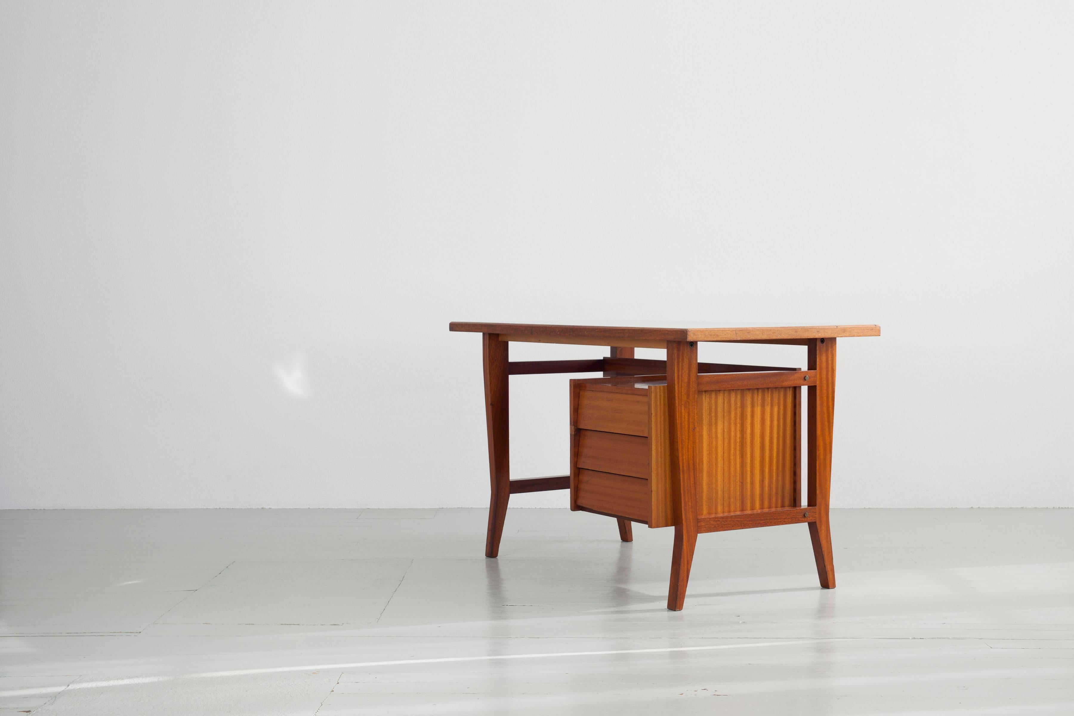 Writing Desk Designed by Gio Ponti / Scirolli, Italy, 1960s 1