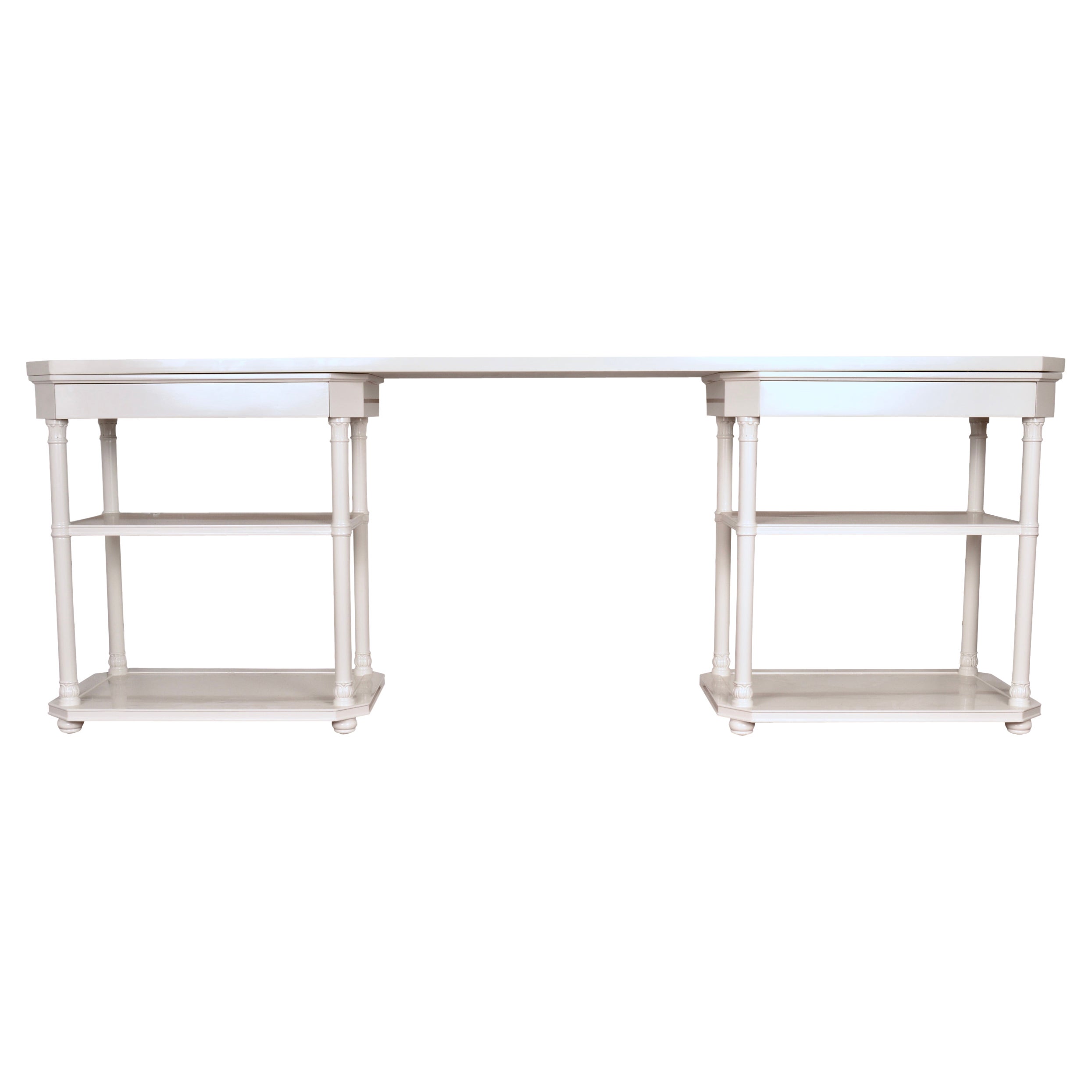 Writing Desk in High Gloss Lacquer