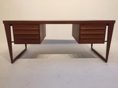 Writing Desk in Teak by Kai Kristiansen