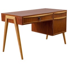 Vintage Writing Desk in the Scandinavian Style of the 1970s