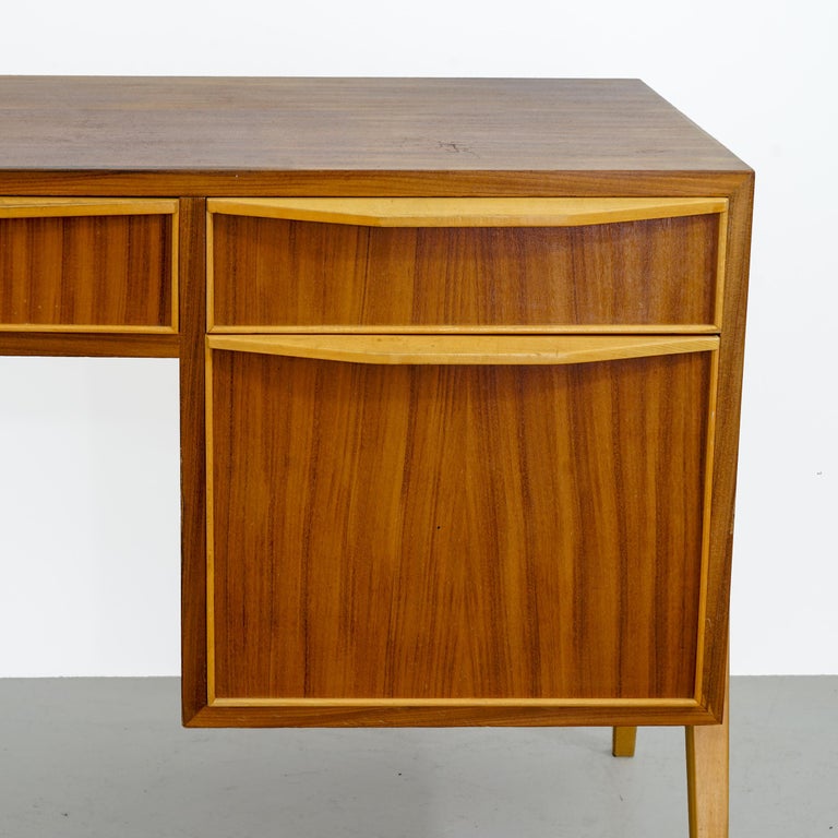Writing Desk In The Scandinavian Style Of 1970s At 1stdibs Writing Desk In The Scandinavian Style
