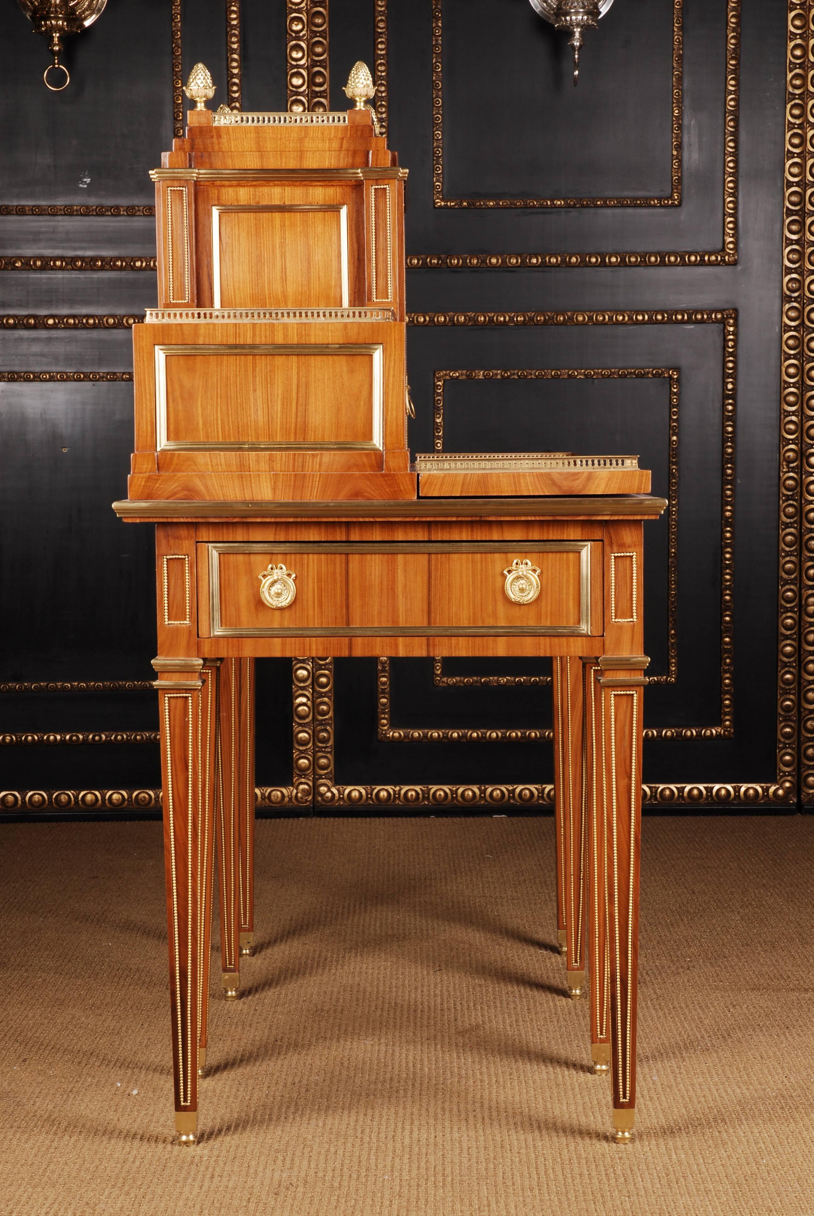 Mahogany Writing Desk or Conversion Table after antique David Roentgen, 1780-1795 
