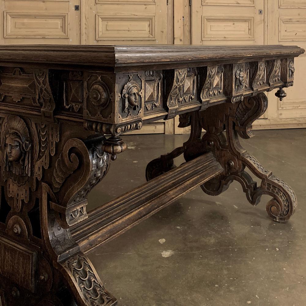 Writing Table, 19th Century French Renaissance 4