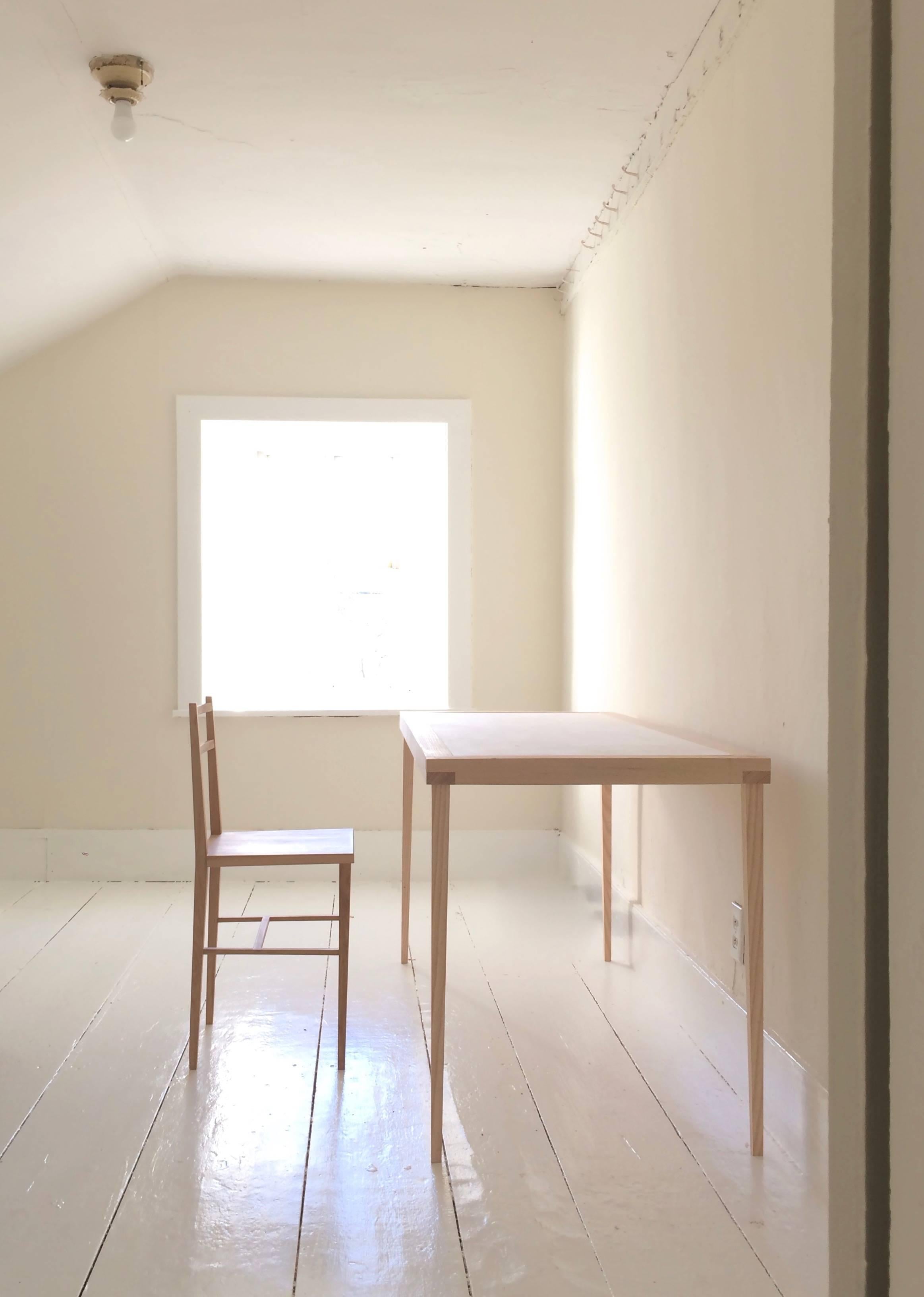 Minimalist Writing Desk Table by Deborah Ehrlich For Sale