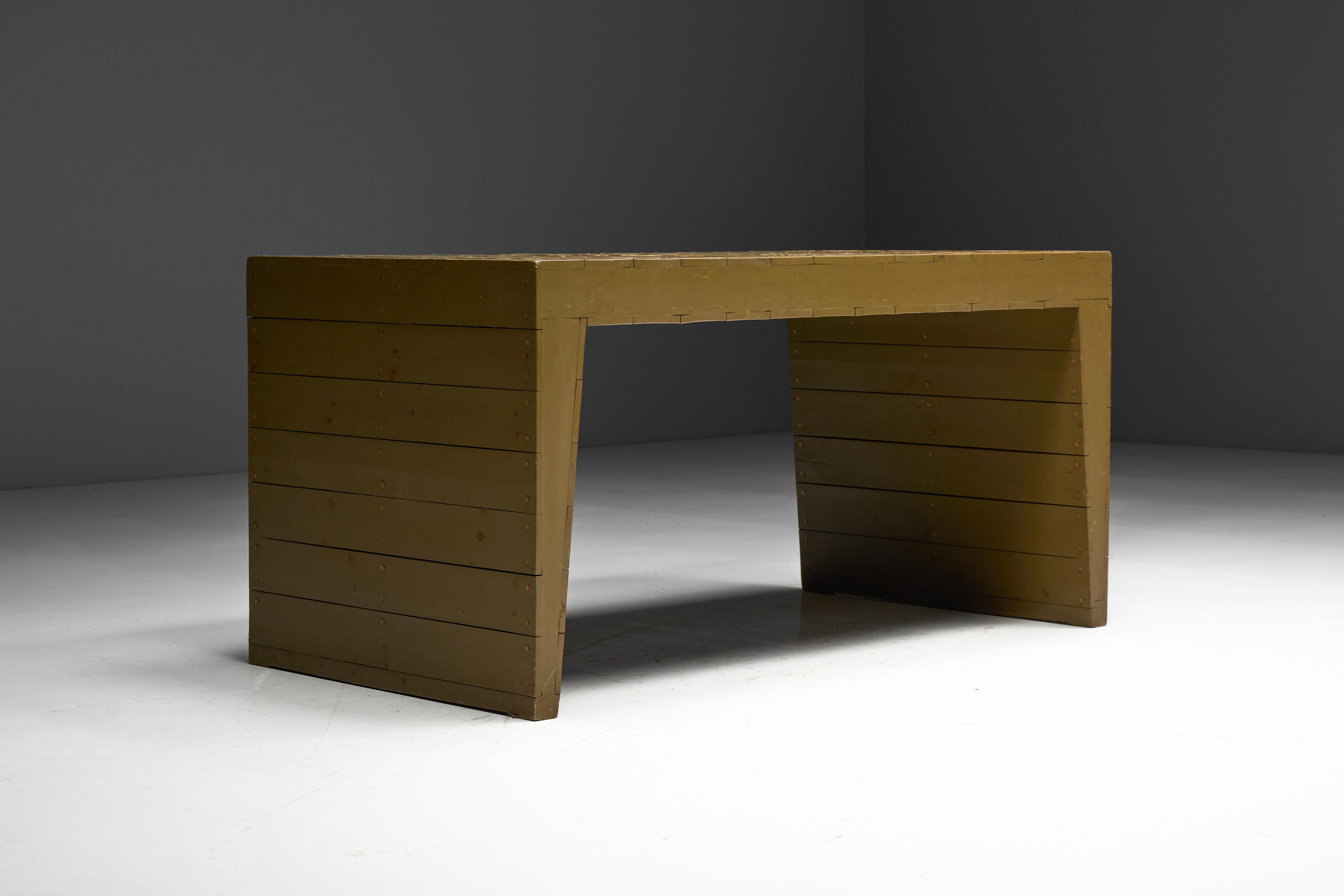 Writing Table by Nico van der Laan, Netherlands, 1960s For Sale 4