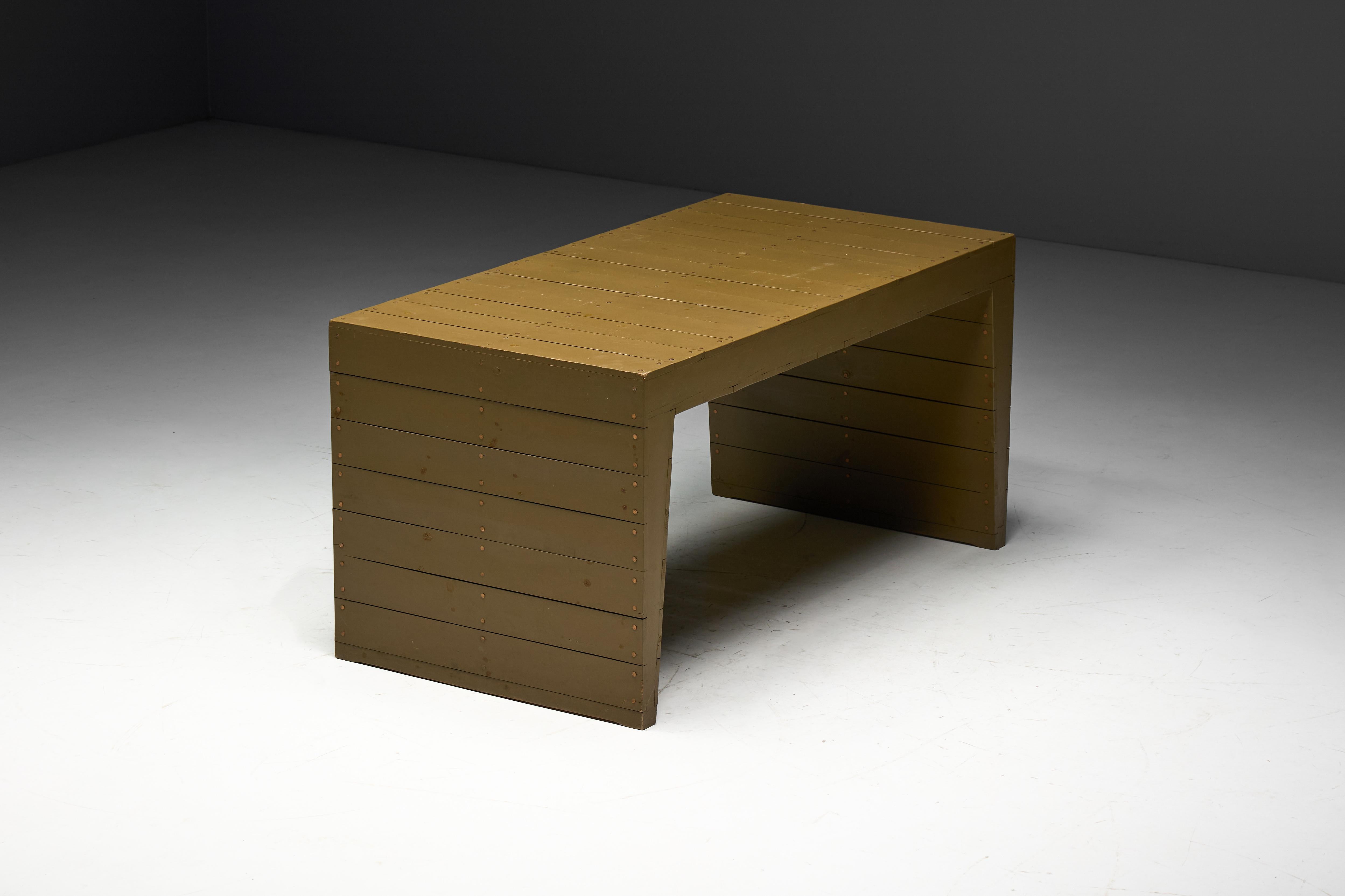 Writing Table by Nico van der Laan, Netherlands, 1960s For Sale 9