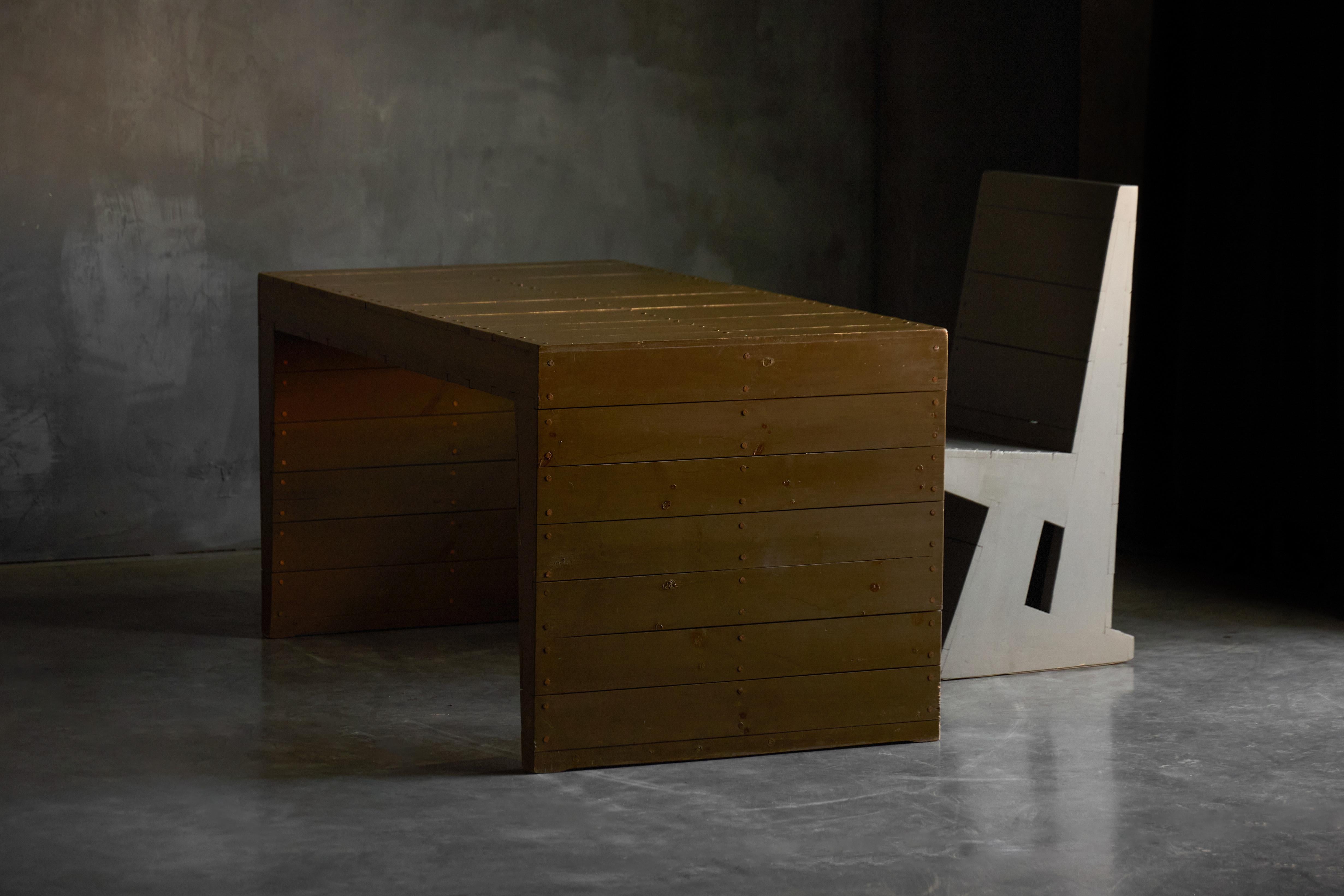 Dutch Writing Table by Nico van der Laan, Netherlands, 1960s For Sale