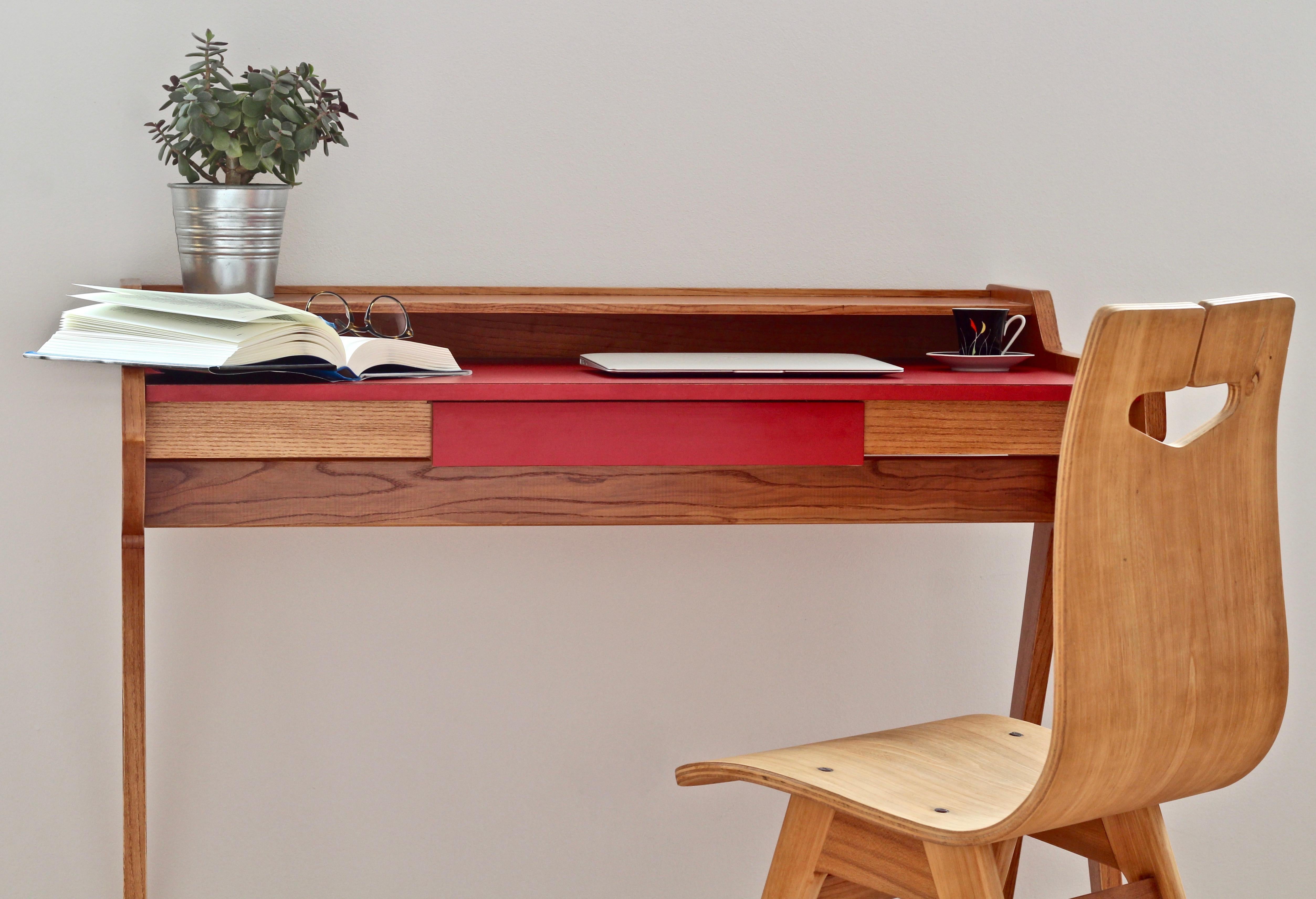 Writing Table, Desk by Helmut Magg for WK Möbel, Midcentury, 1950s 3