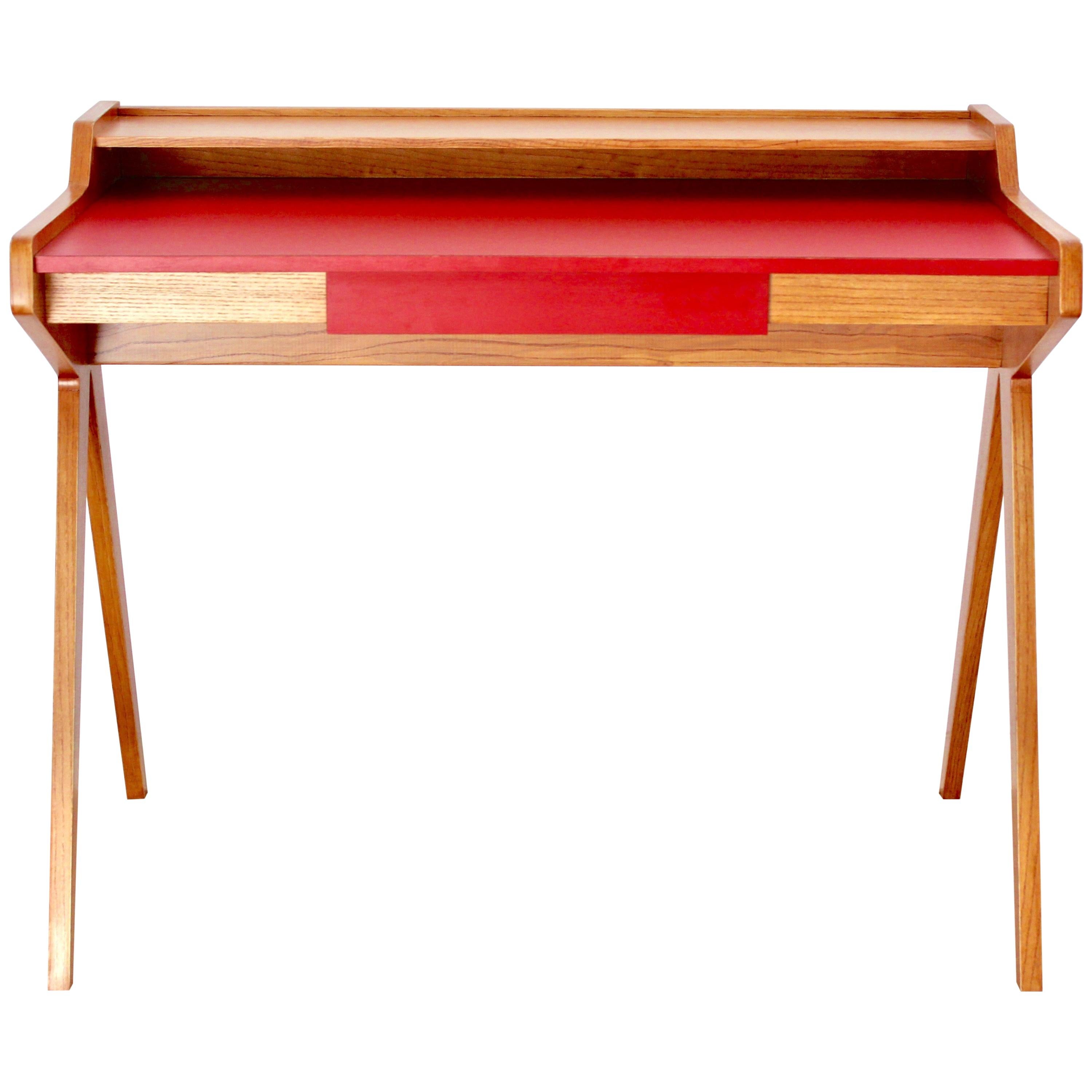 Writing Table, Desk by Helmut Magg for WK Möbel, Midcentury, 1950s