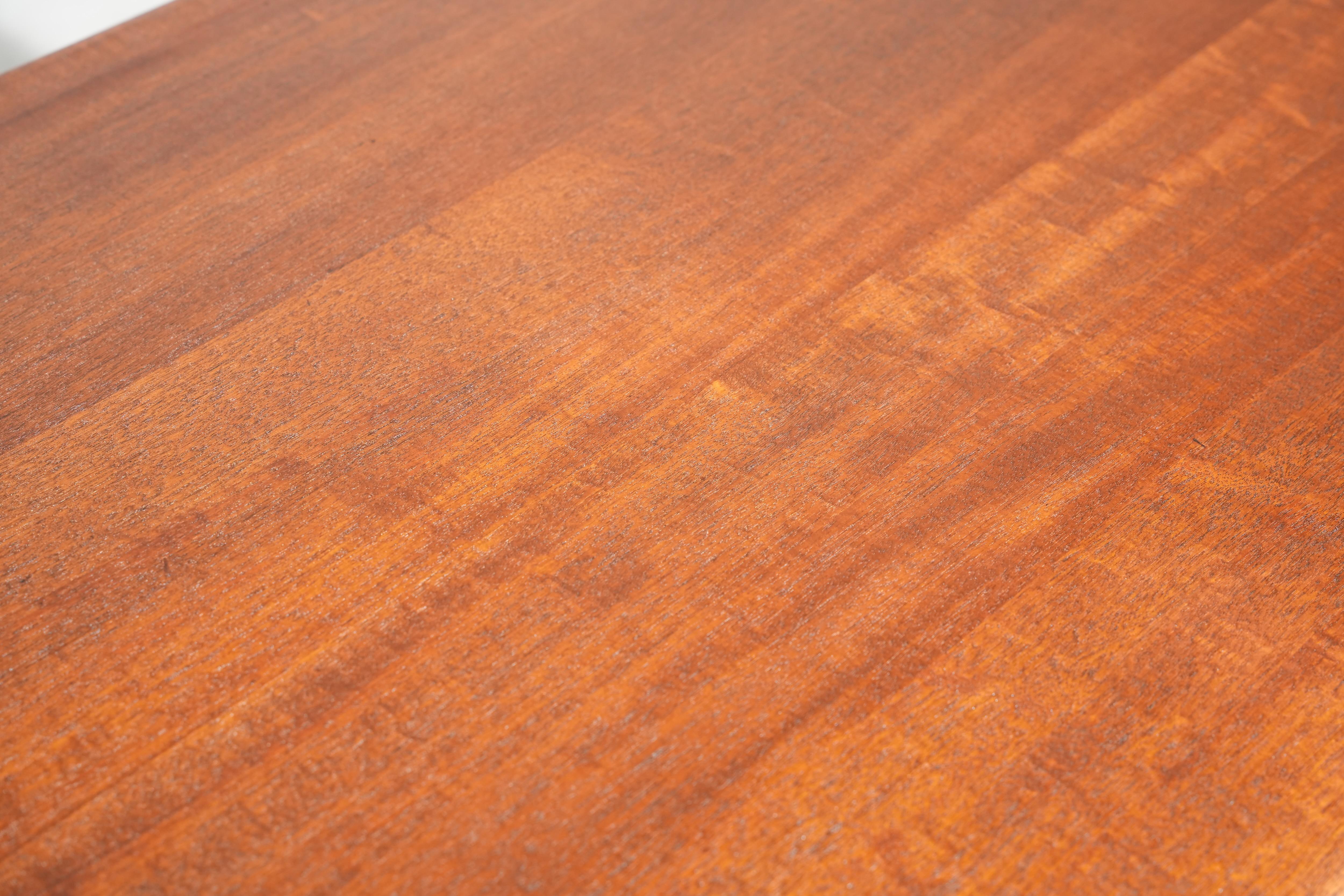 Writing Table Desk in Teak PP 305 by Hans J. Wegner for PP Møbler, Denmark 1960s For Sale 7