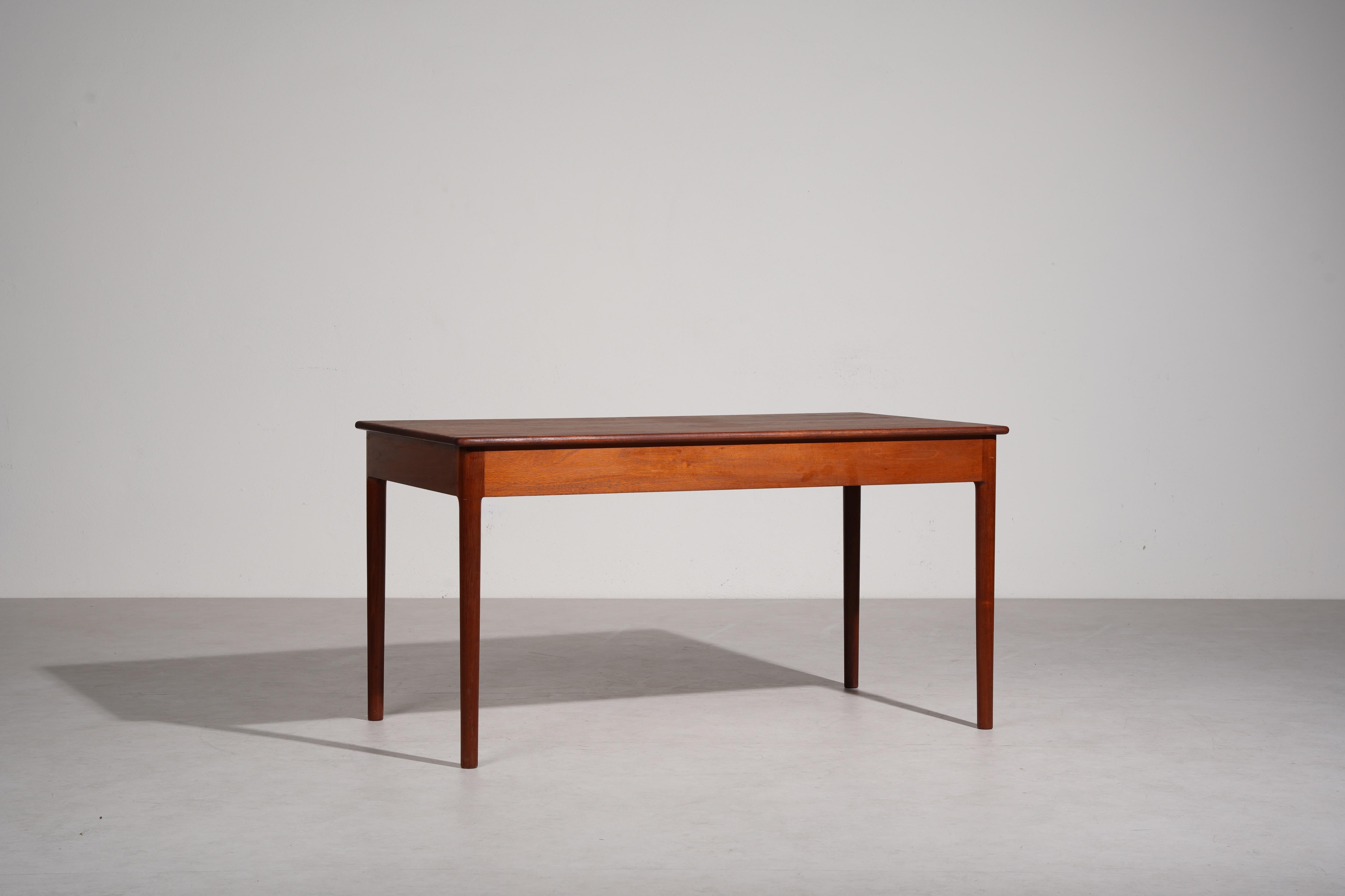 Mid-20th Century Writing Table Desk in Teak PP 305 by Hans J. Wegner for PP Møbler, Denmark 1960s For Sale