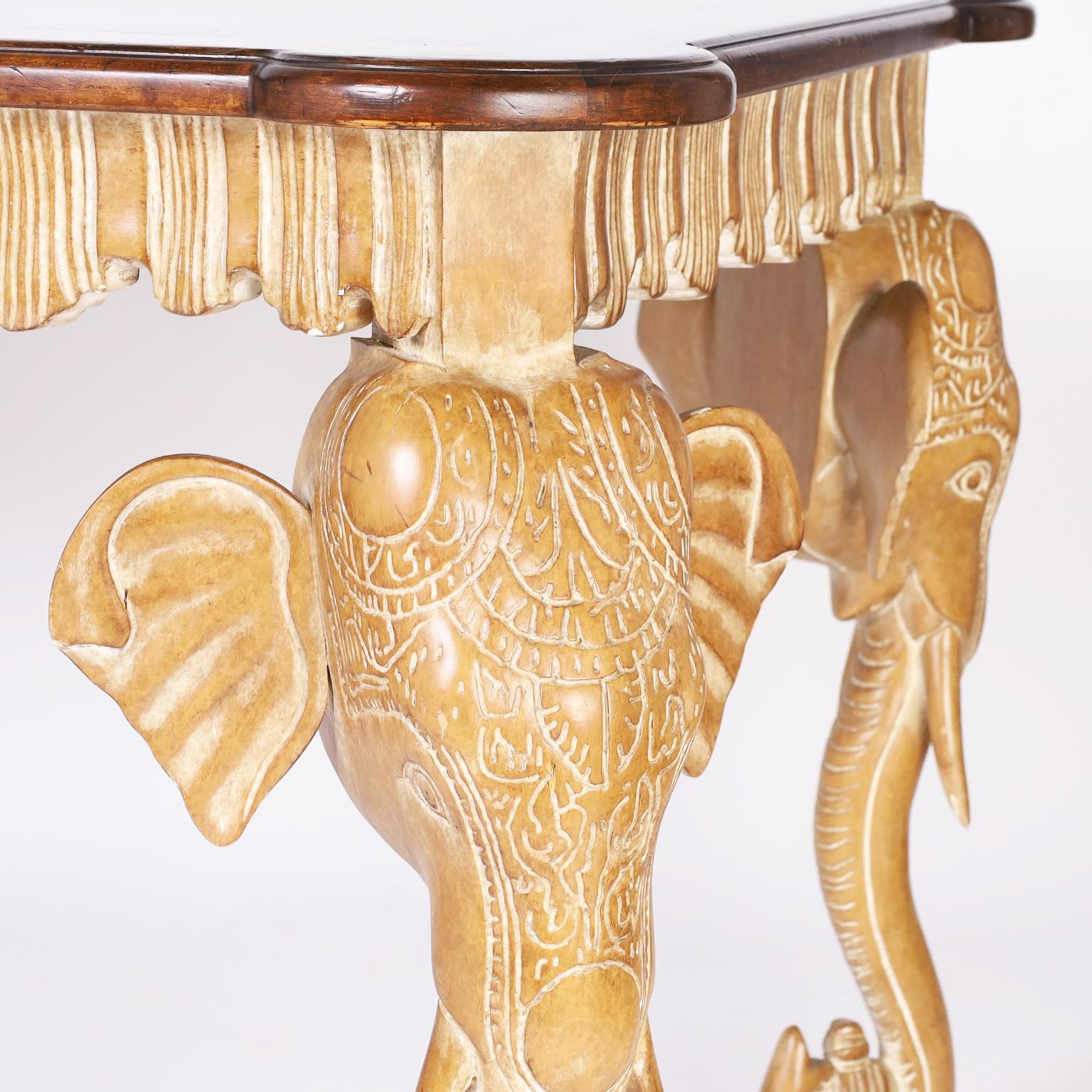 elephant head table