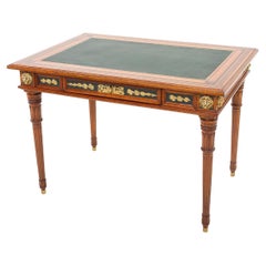 Writing Table with Lion Decor, Italy 19th Century