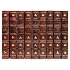 Writings and Speeches of Daniel Webster, 18 Vols., in a Fine Leather Binding!