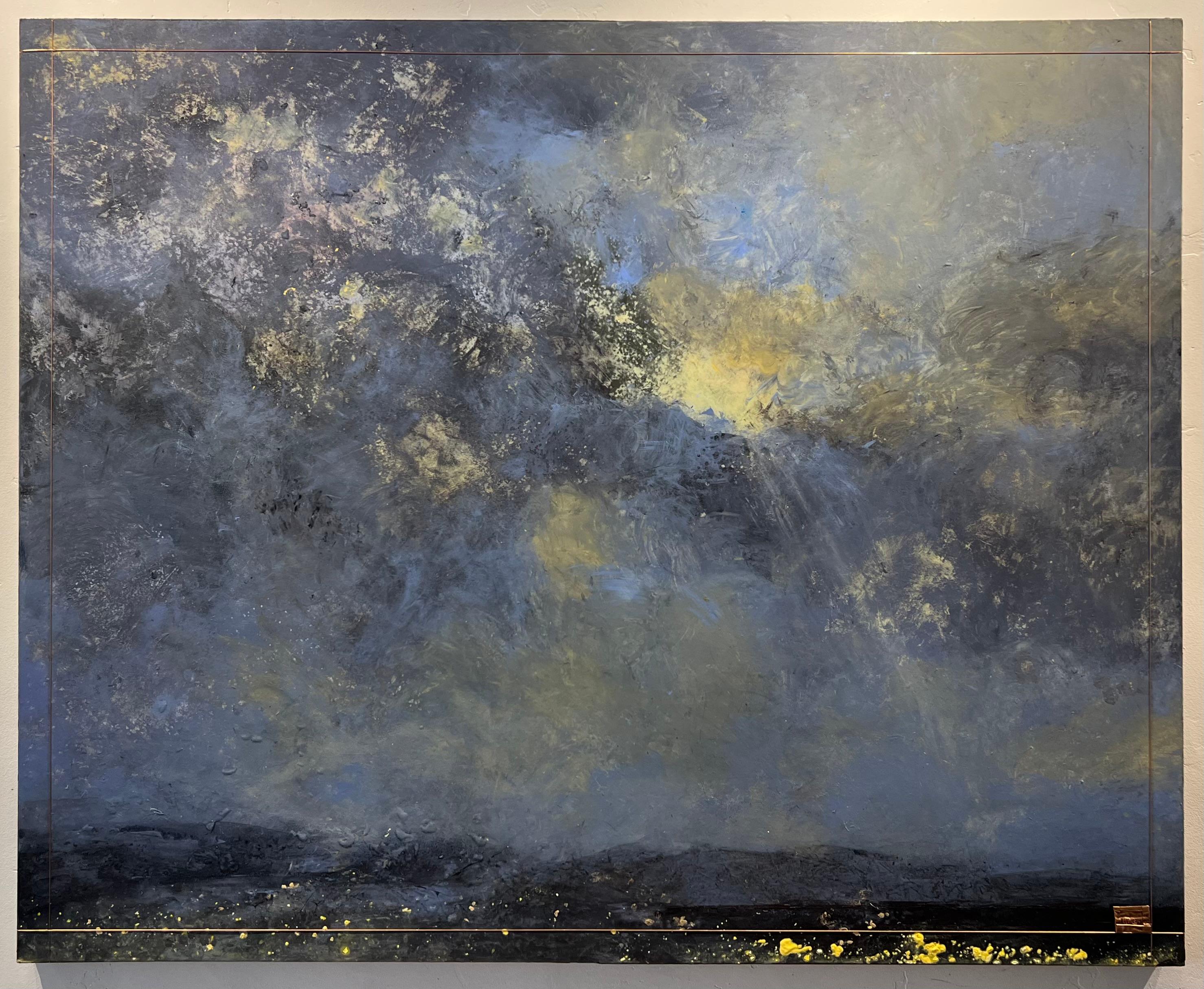 Wrona Gall Landscape Painting – Solar Rückzug