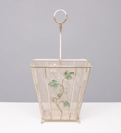 Wrought Iron Snail Umbrella stand 1950s France