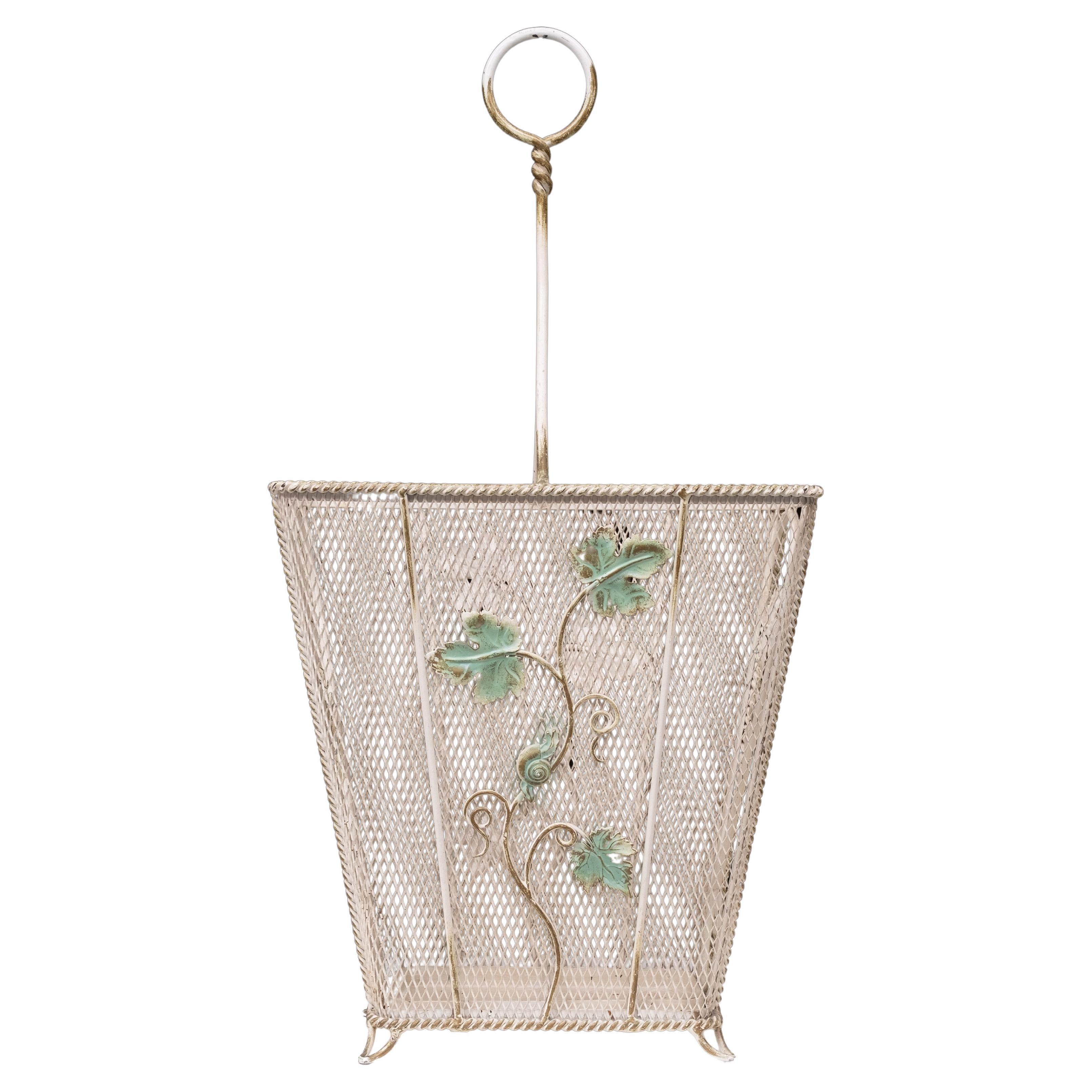 Wrought Iron Snail Umbrella stand 1950s France