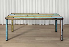 Mesa de comedor Wrongwoods Five Colour Palm Springs de Established & Sons