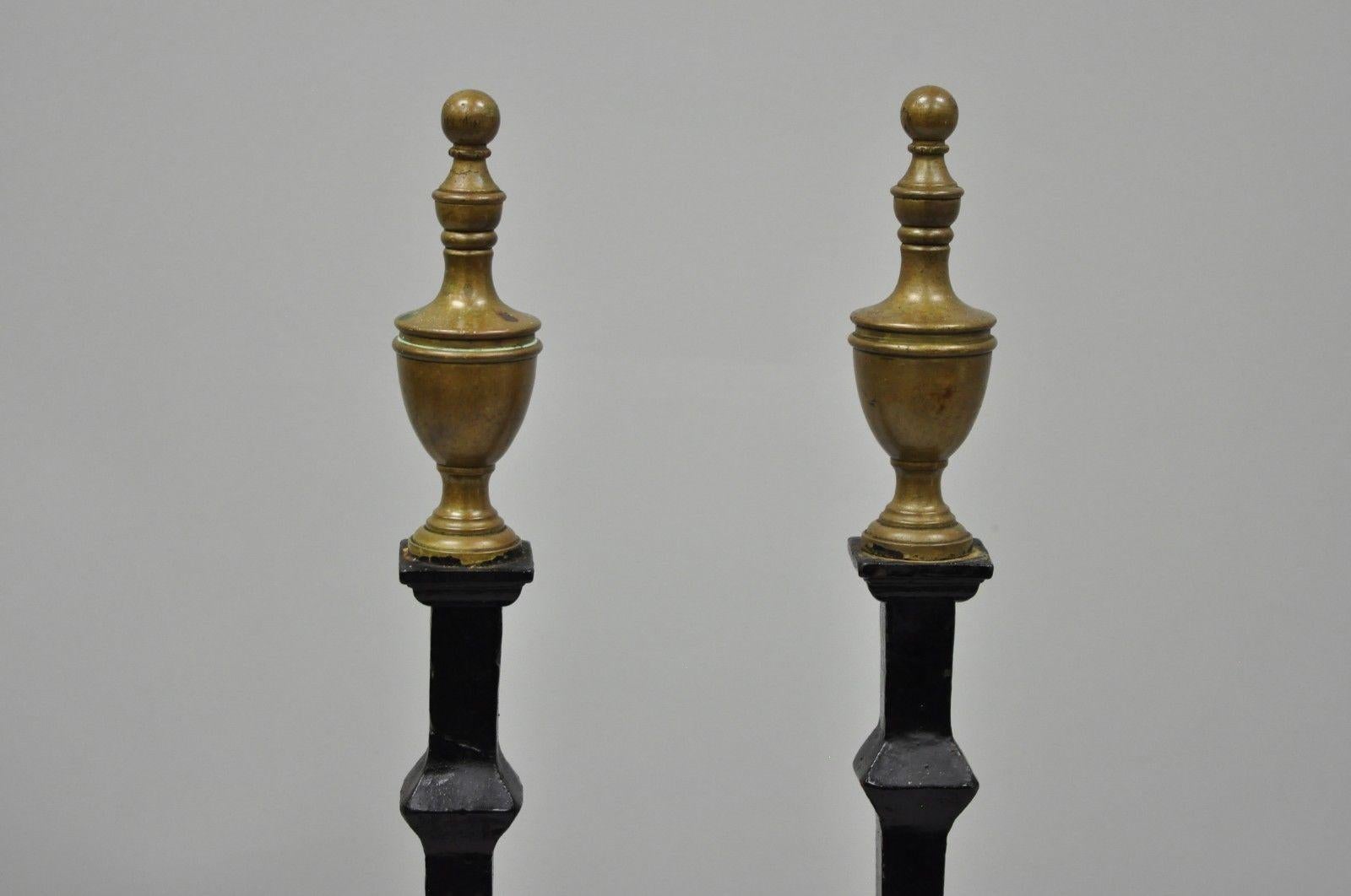 fireplace finials